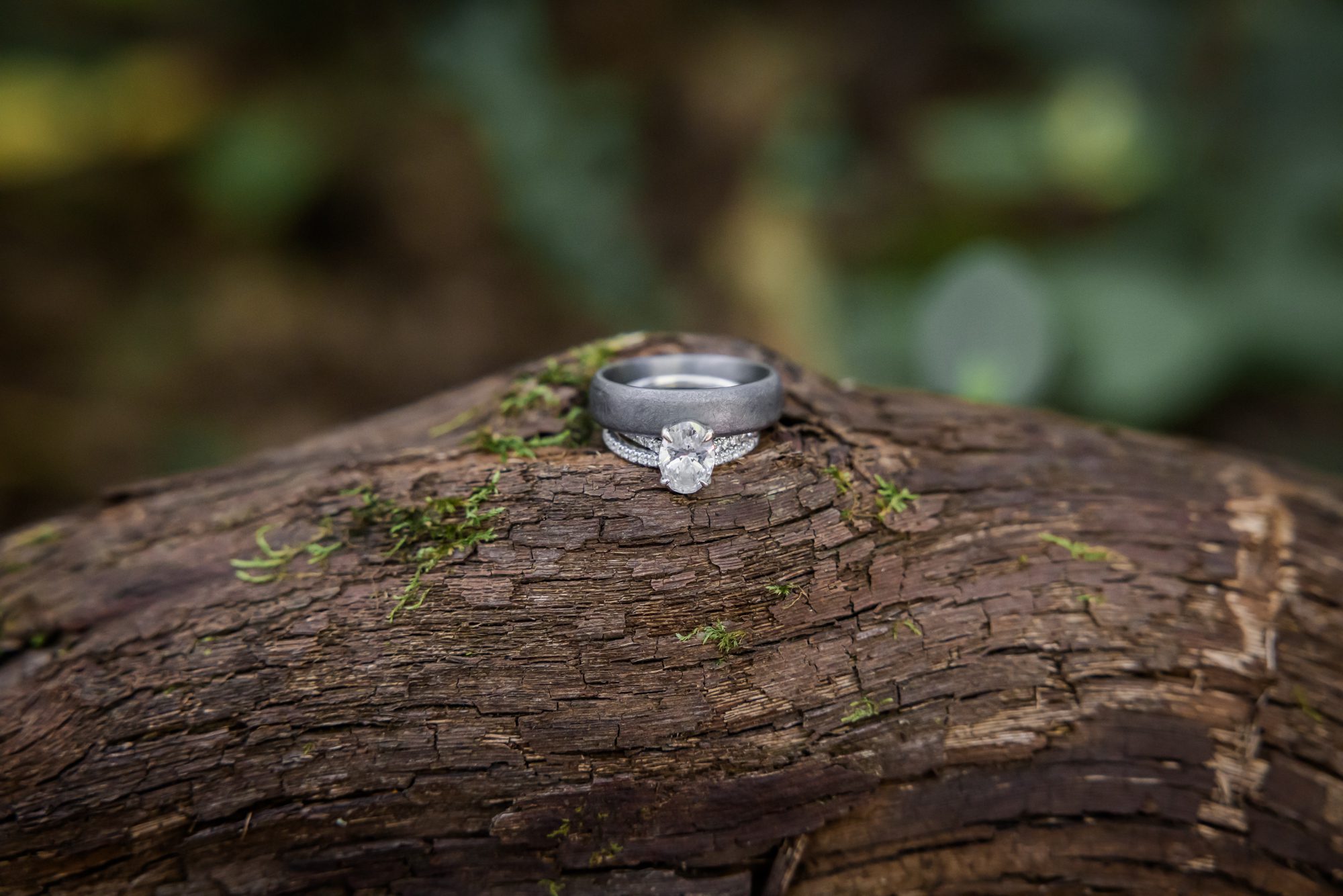Outdoor Wedding Rings