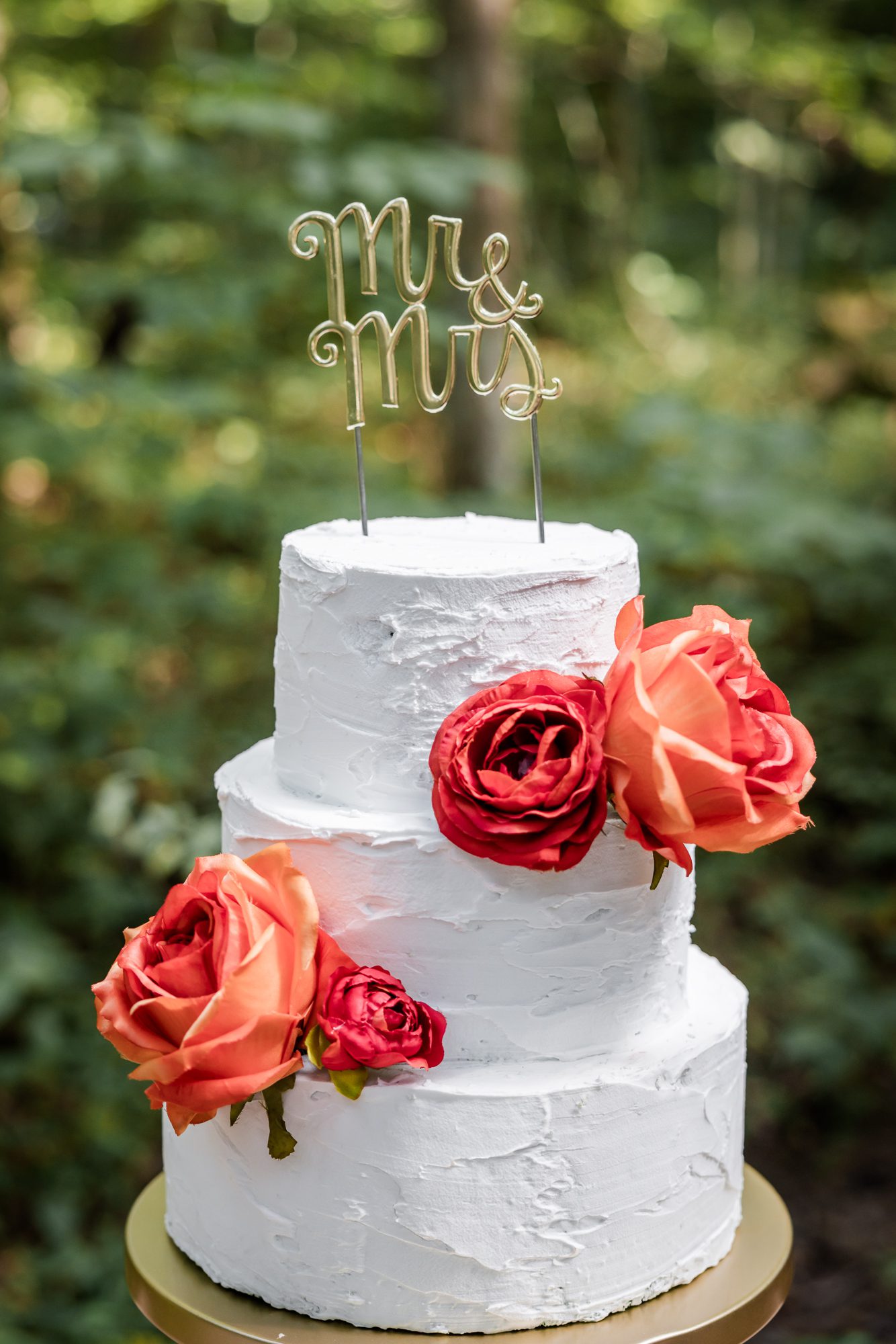 Outdoor Wedding cake