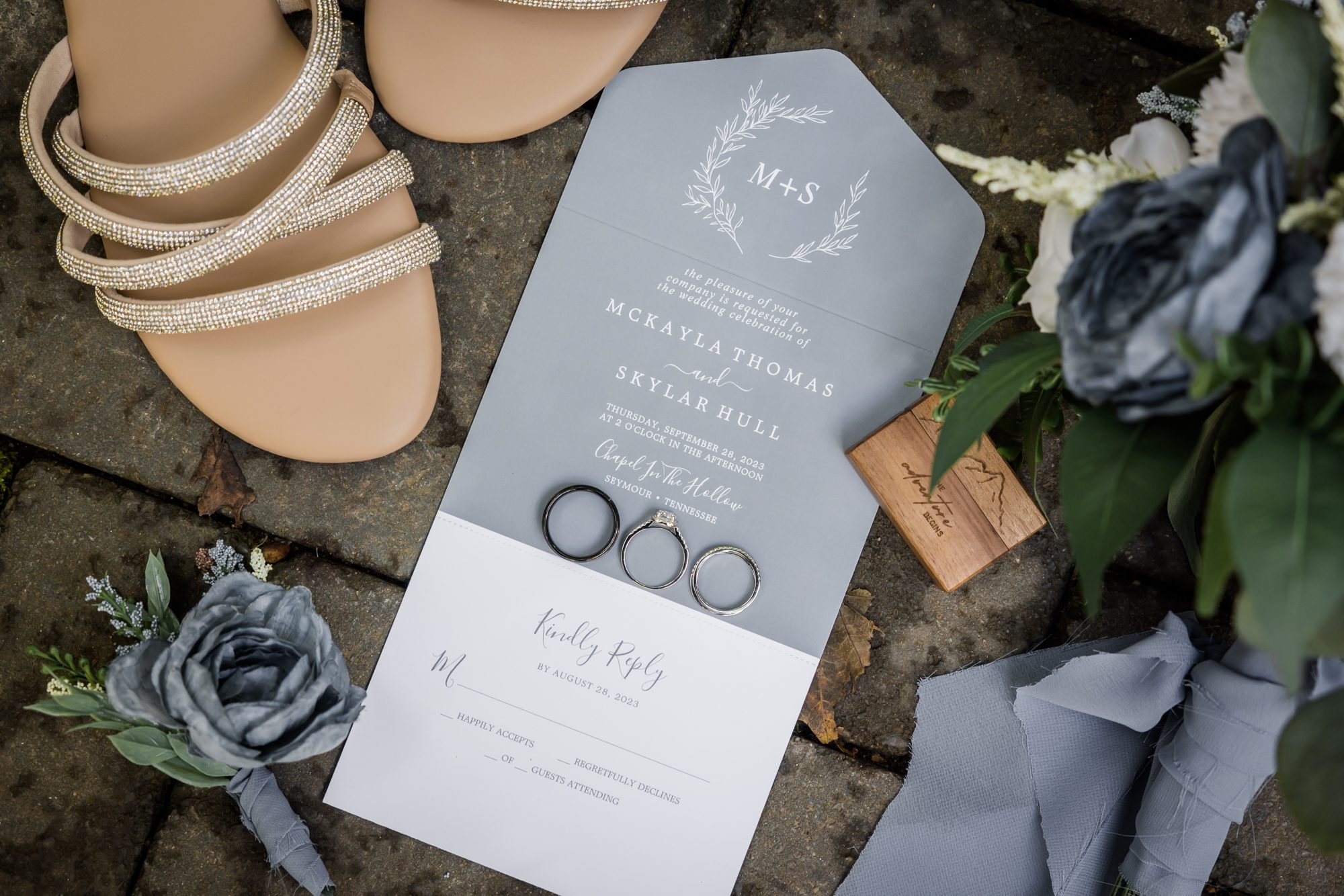 Outdoor flat lay