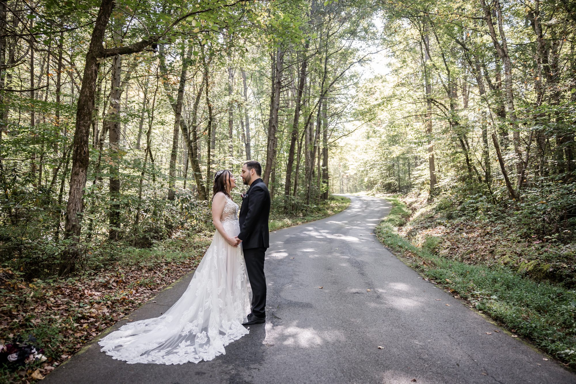 Enchanting Fall Morning Wedding