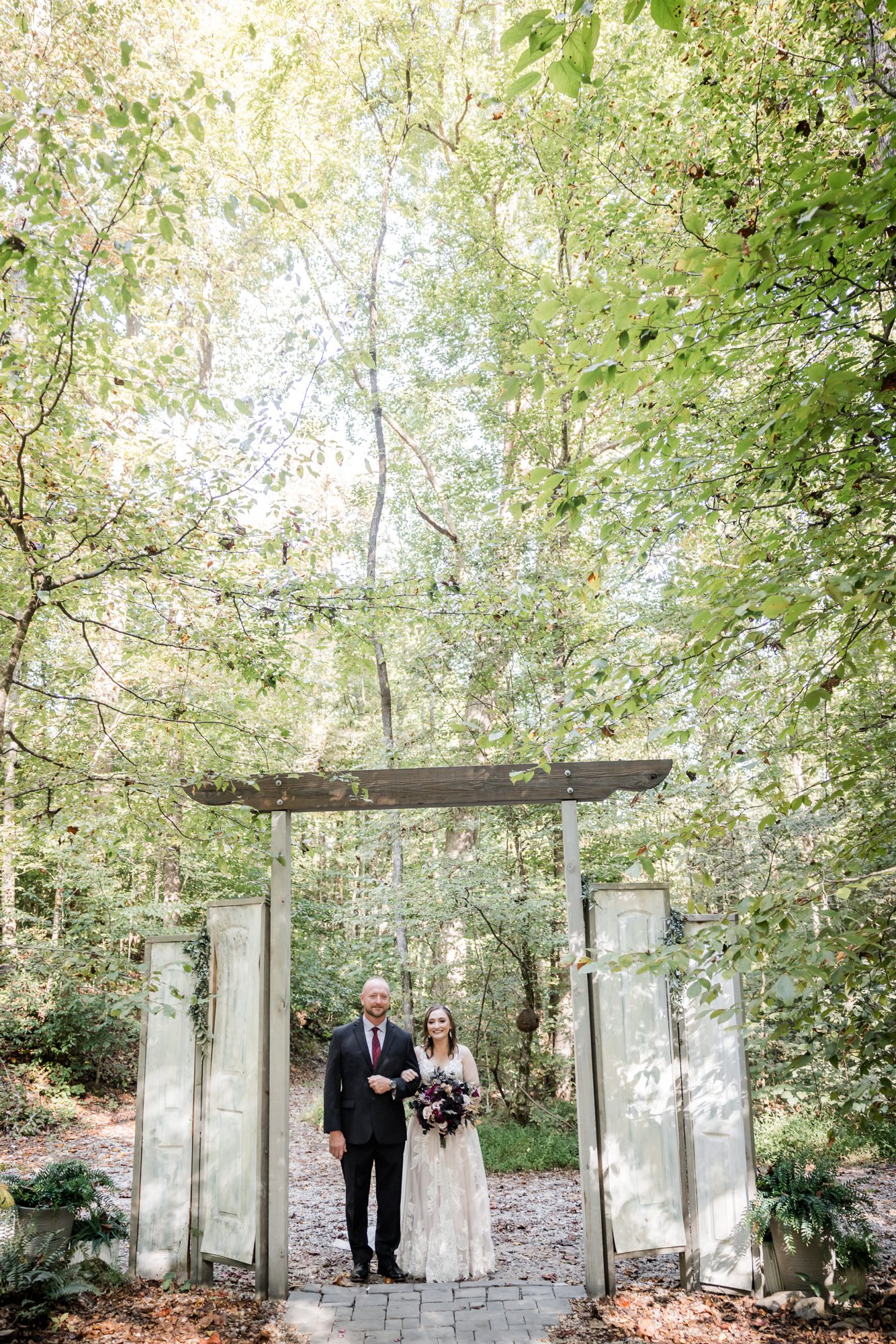 Enchanting Fall Morning Wedding