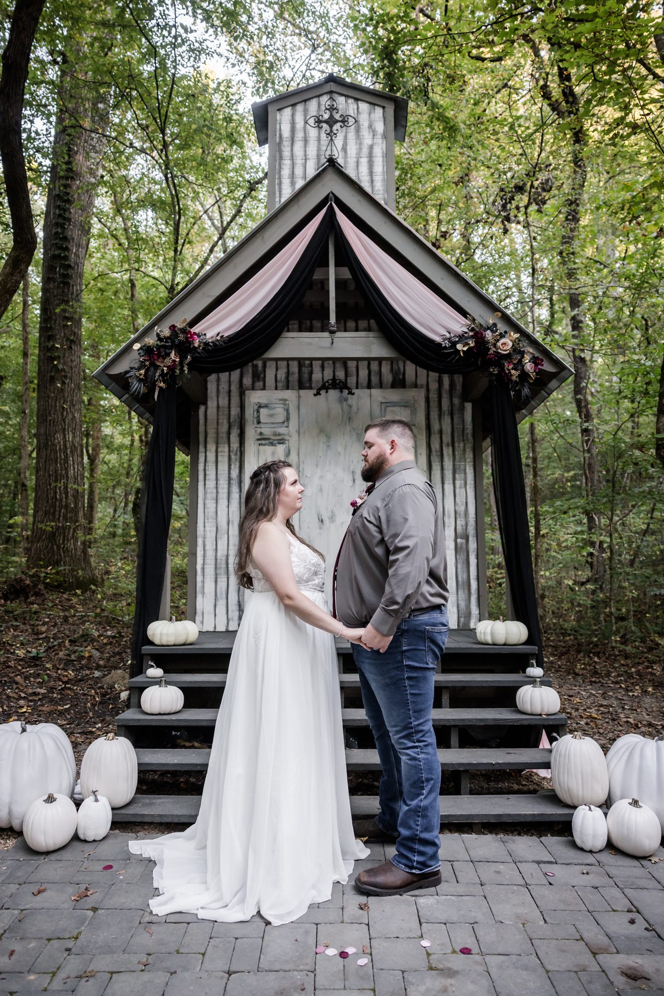 Intimate October Wedding