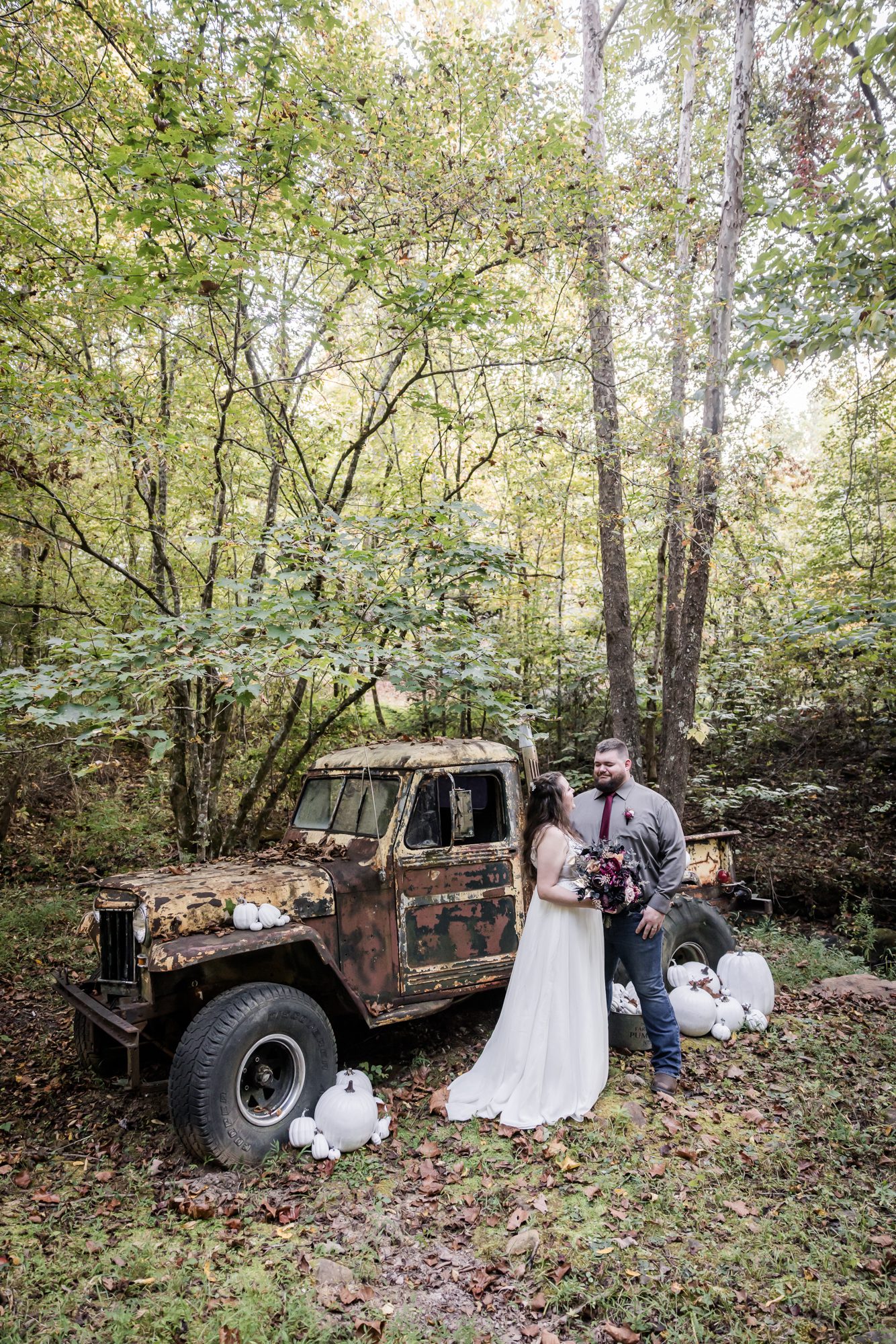 Intimate October Wedding