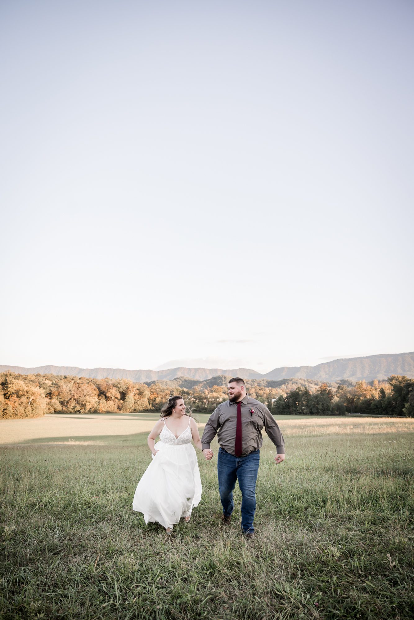 Intimate October Wedding