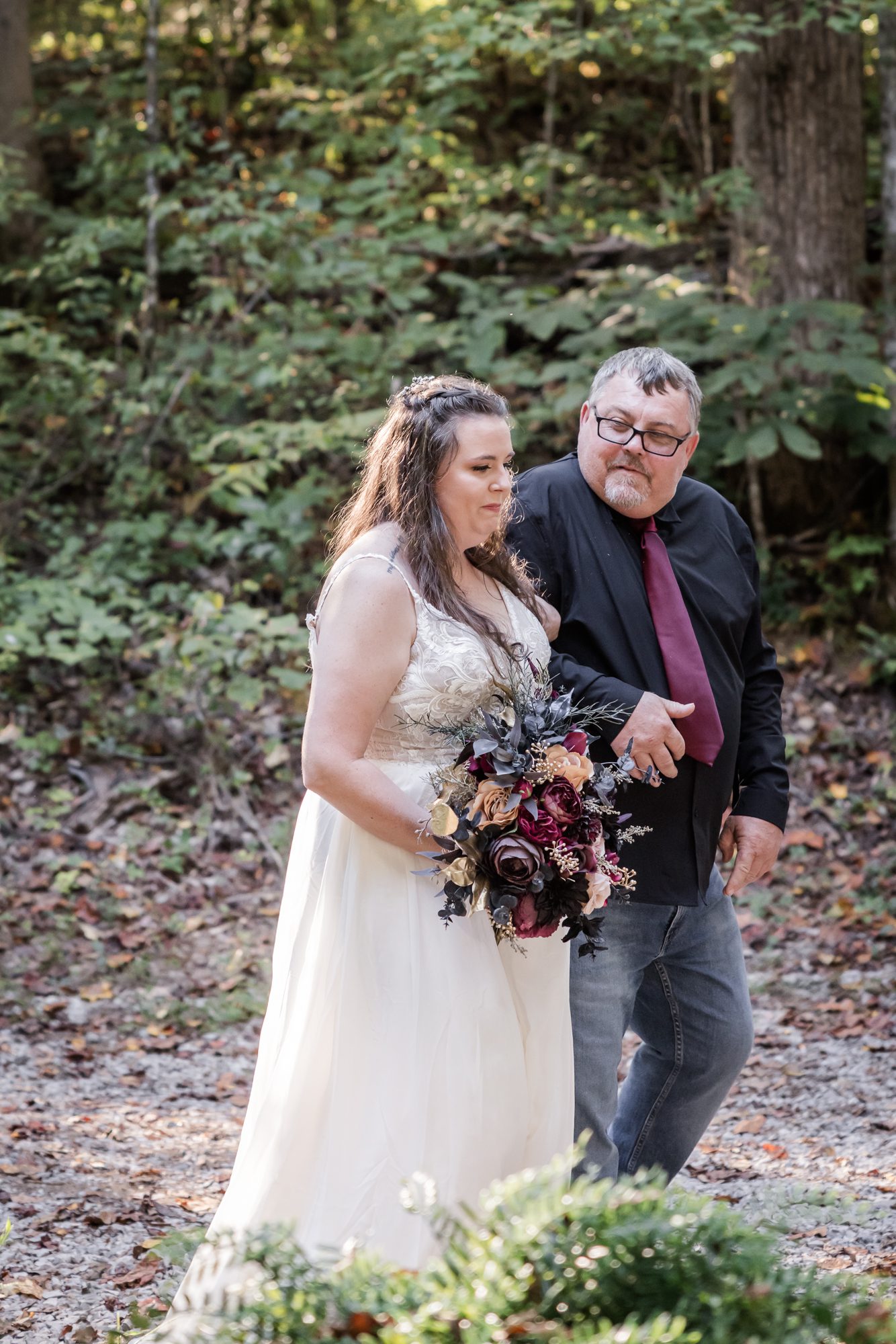 Intimate October Wedding