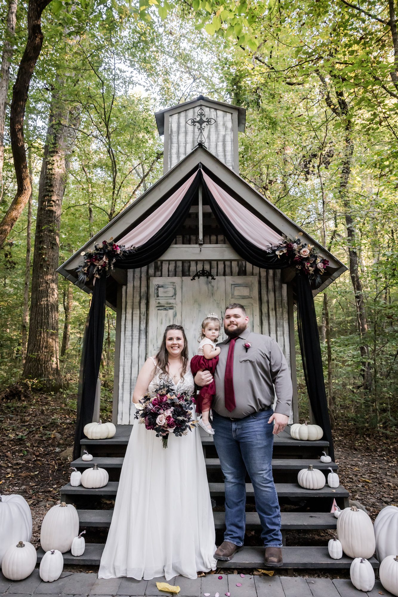 Intimate October Wedding
