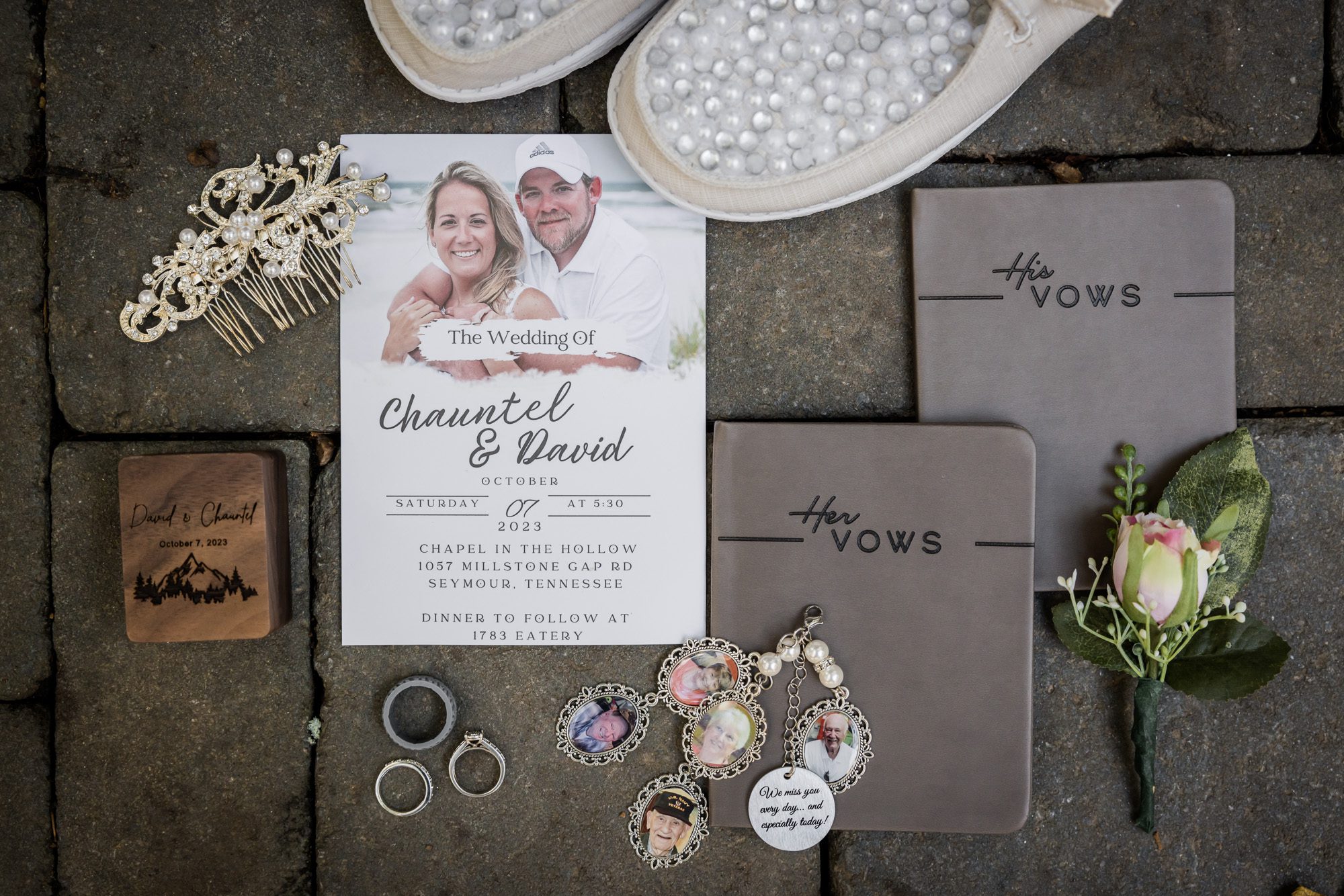 Outdoor flat lay