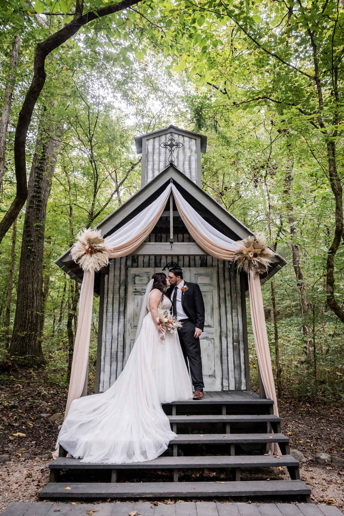 Rainy Fall Wedding