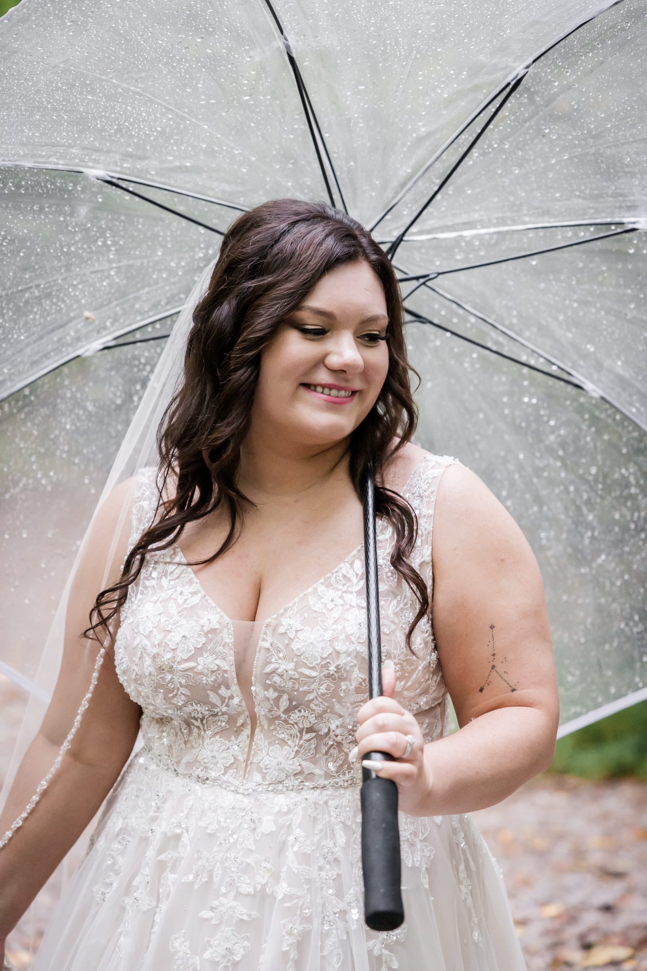 Rainy Bride Portrait