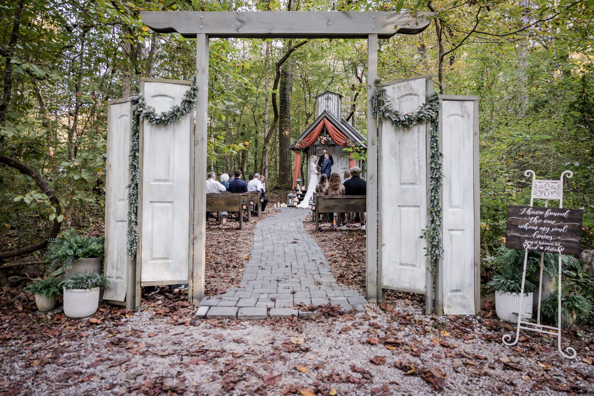 Intimate Fall Ceremony