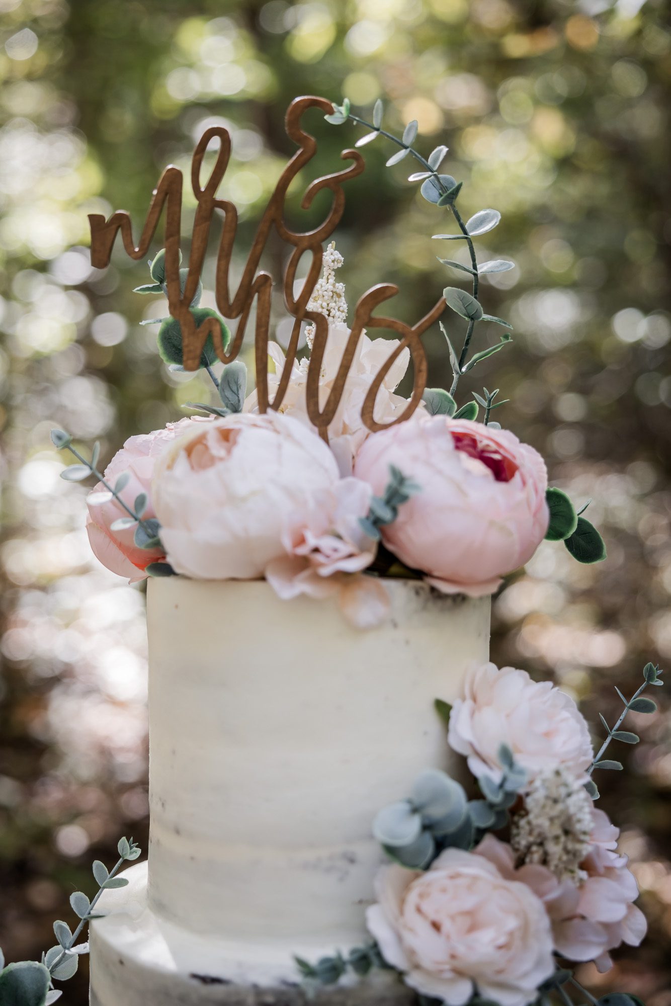 Intimate Fall Forest Wedding