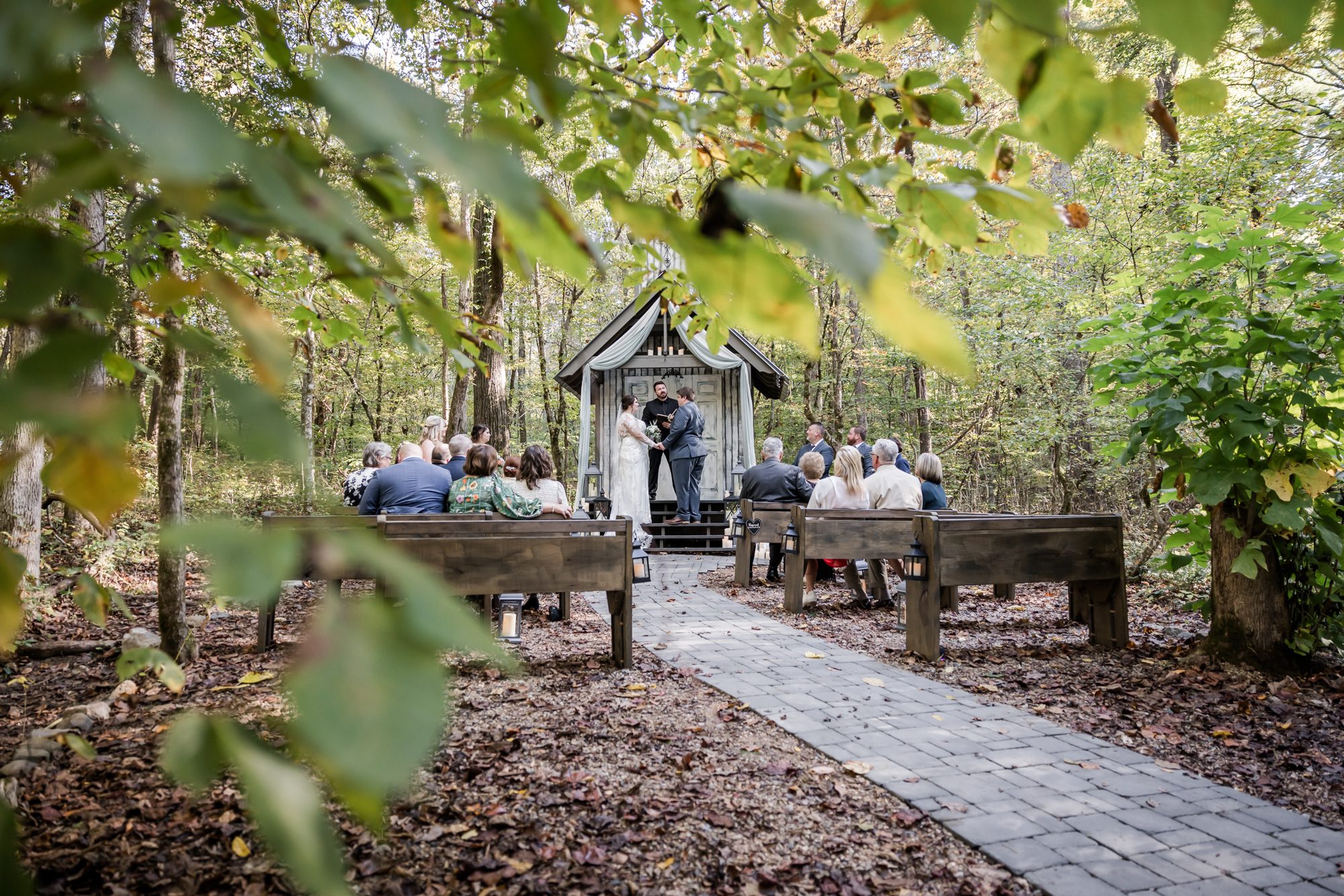 October Micro Wedding Ceremony