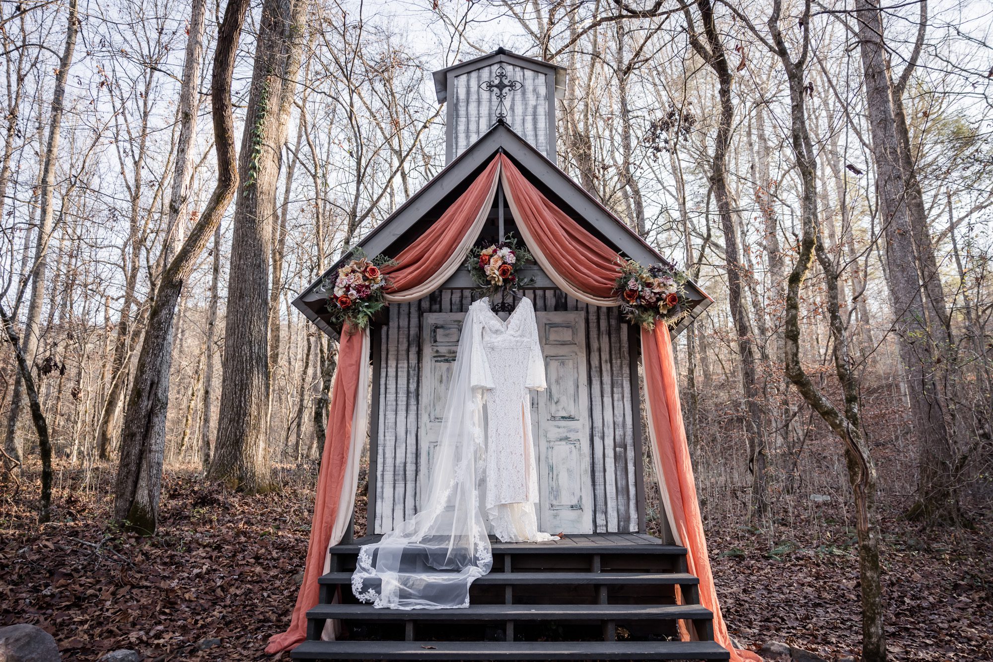 Evening Winter Elopement