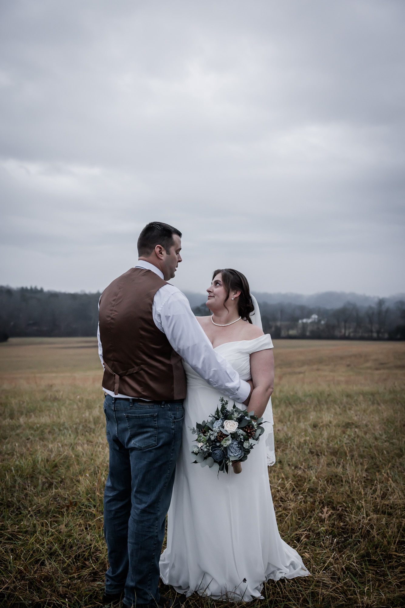 Wintry Evening Elopement