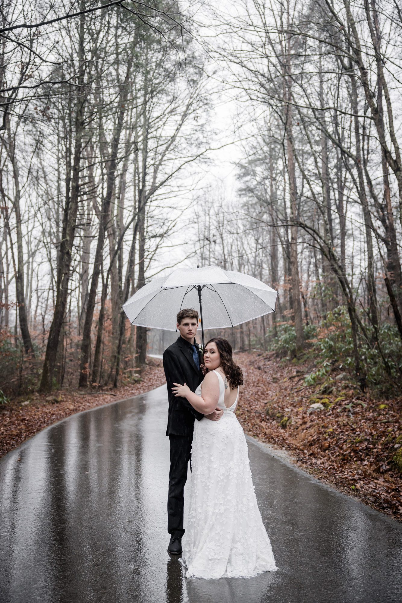 Rainy December Wedding