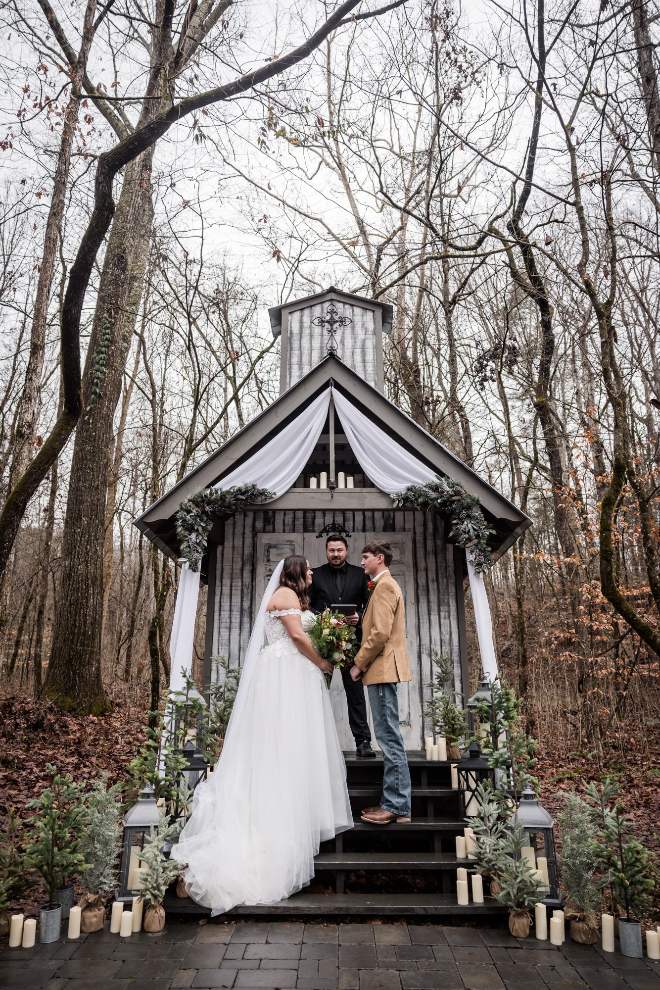 Intimate Winter Wedding