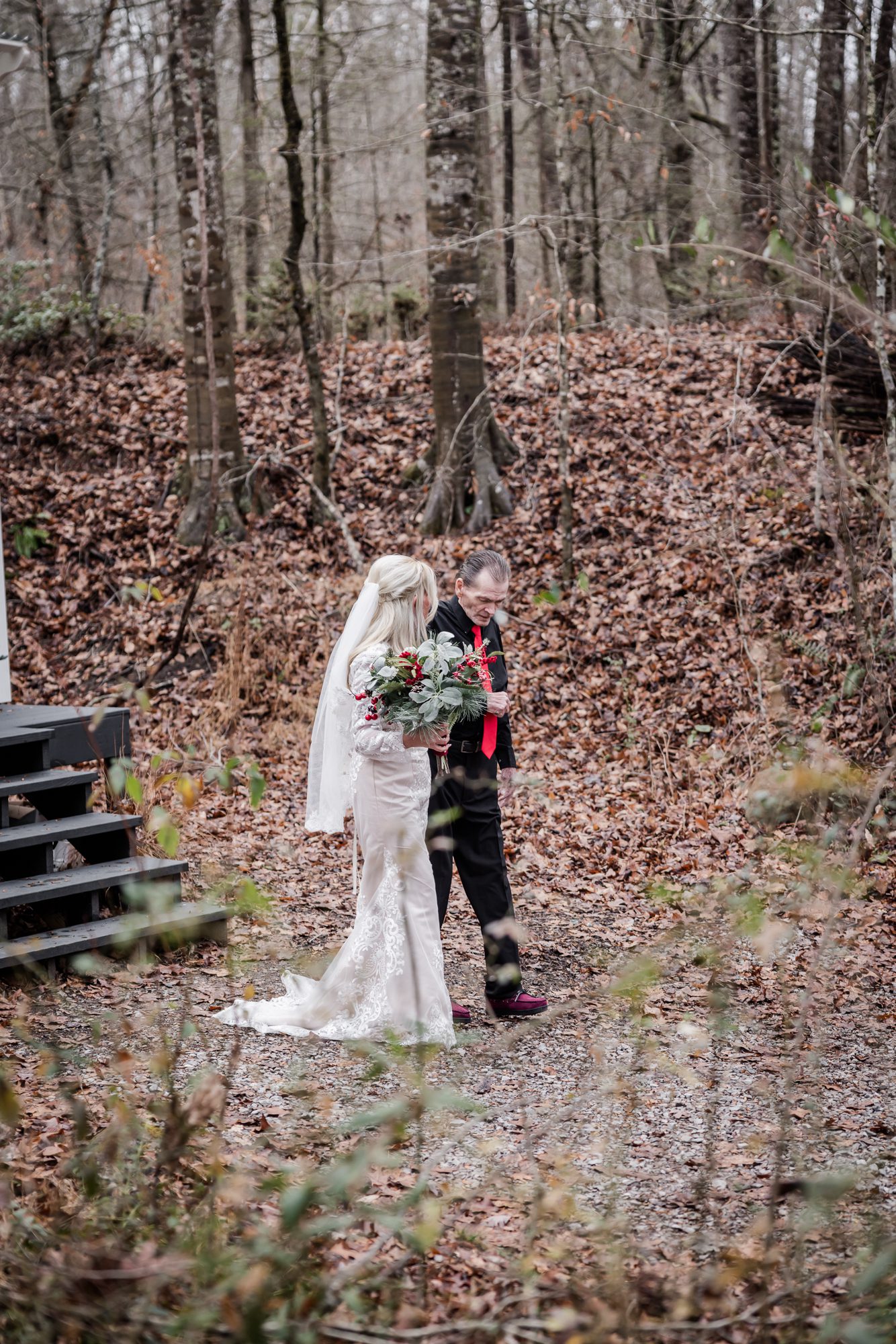 Father Daughter walk in