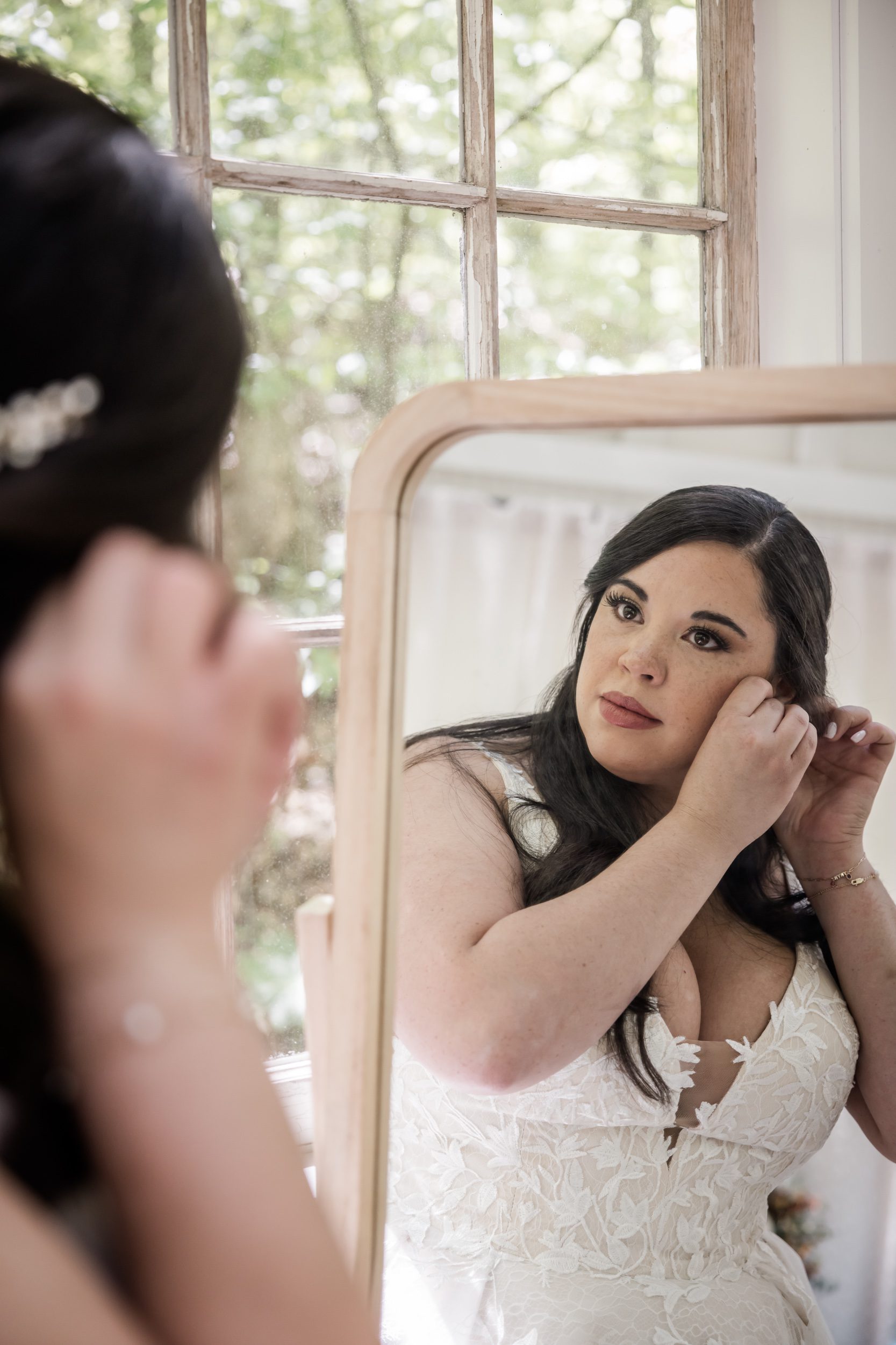 bride getting ready