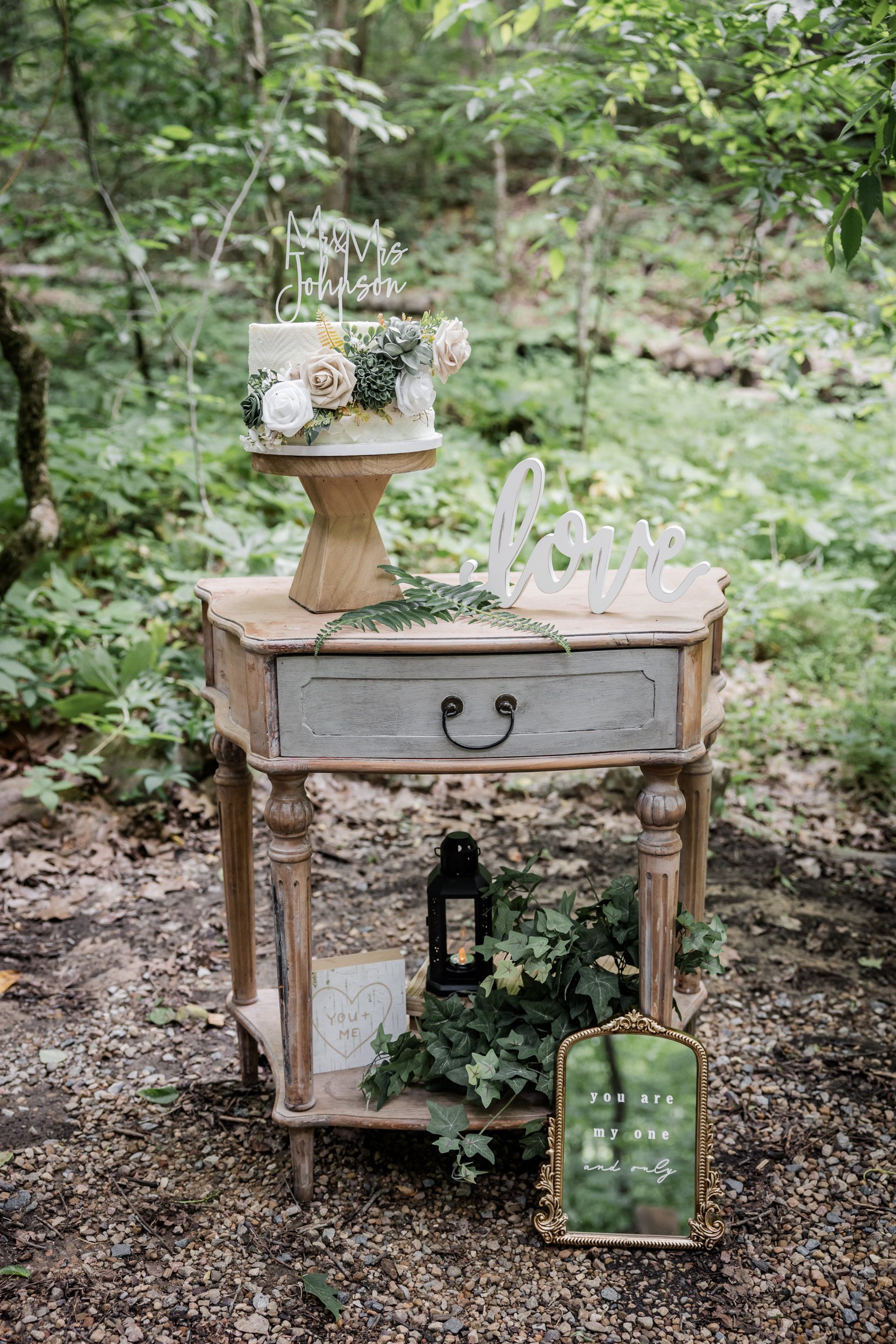 May micro wedding cake