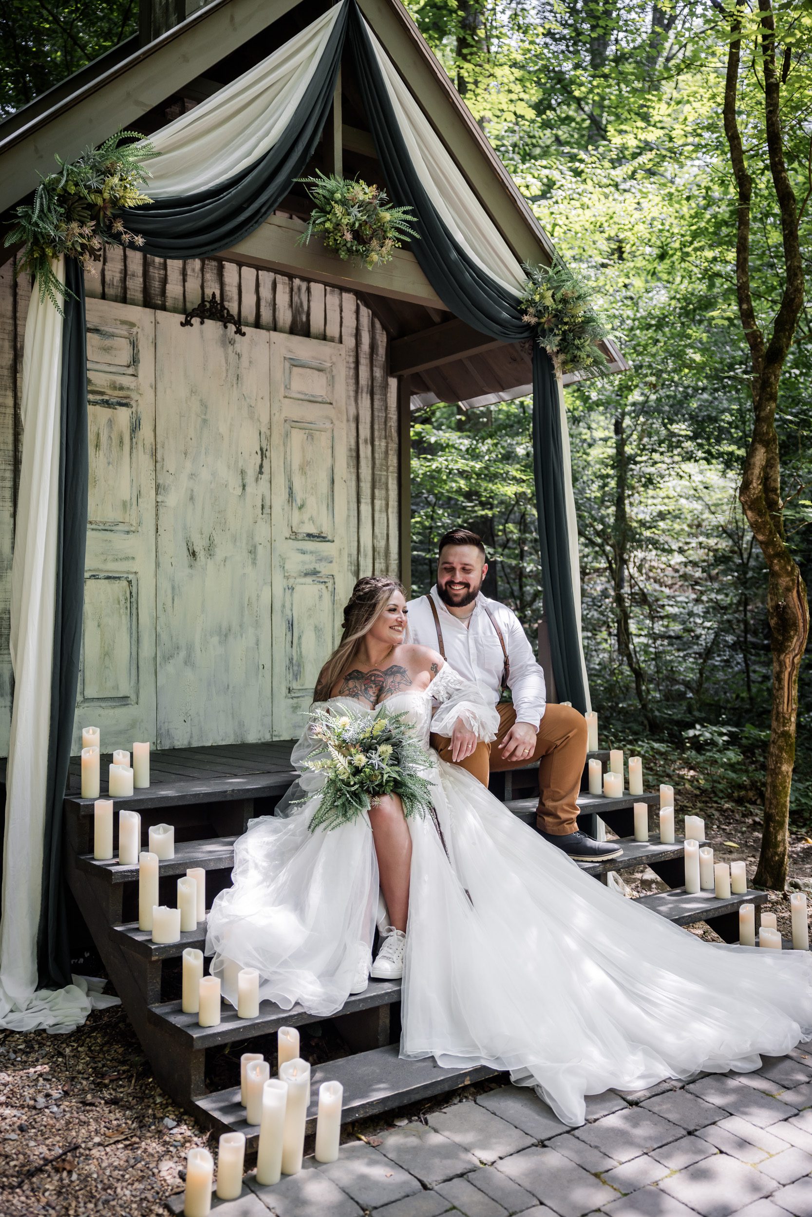 fairytale forest wedding chapel