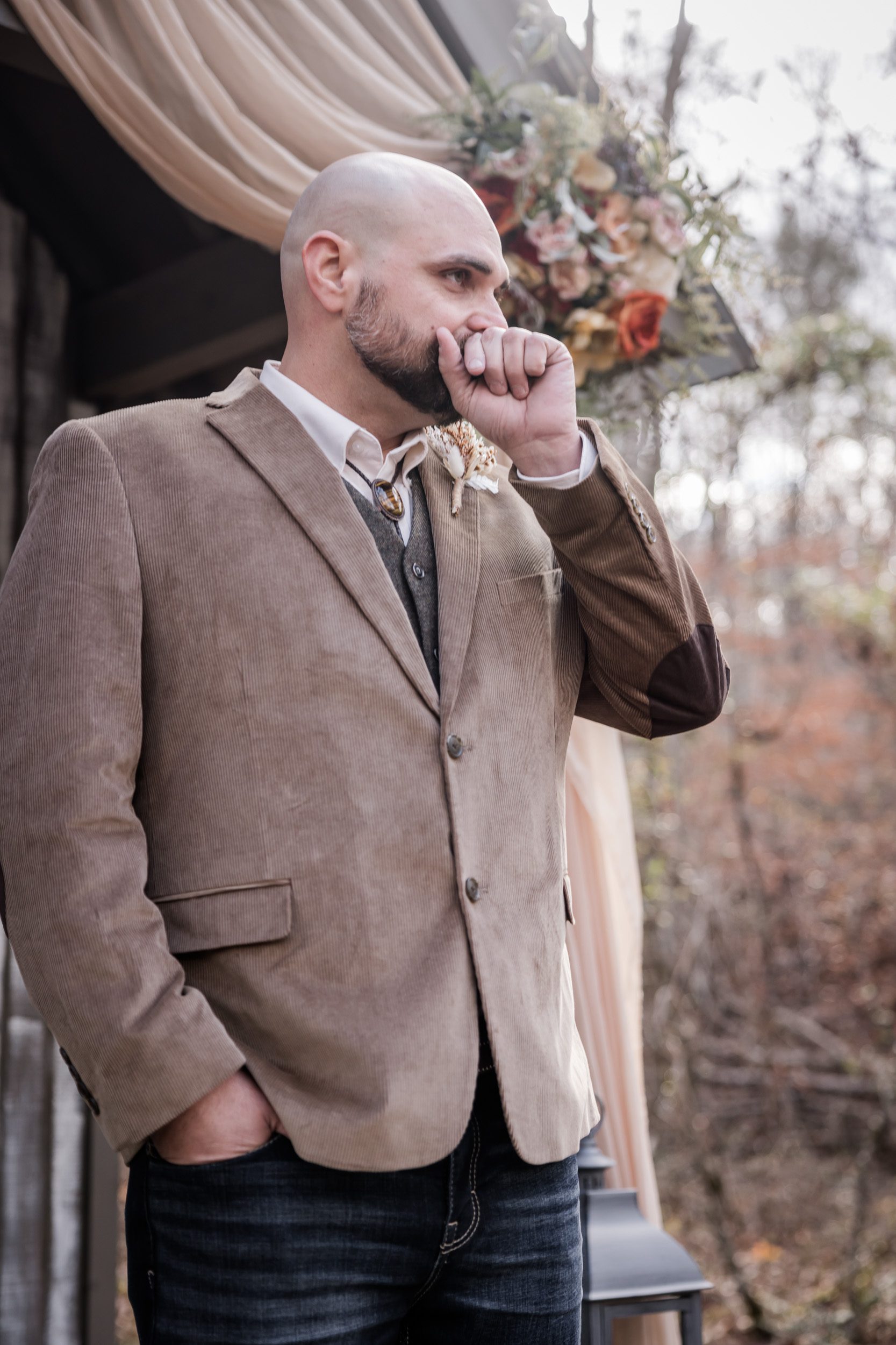 Smoky Mountain groom 