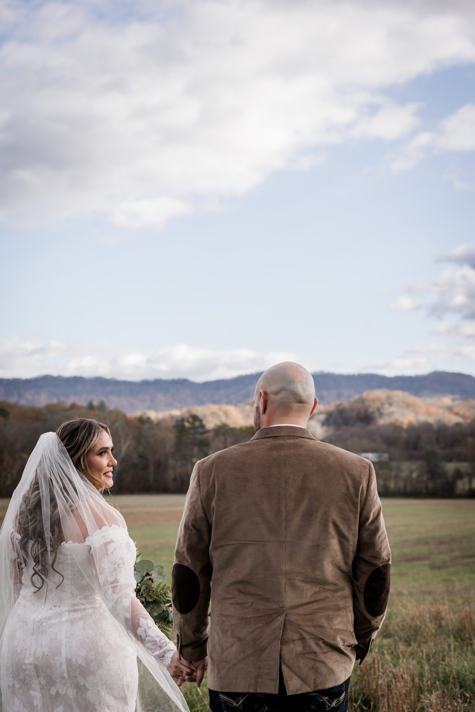 Smoky Mountain Fall Wedding Photography 