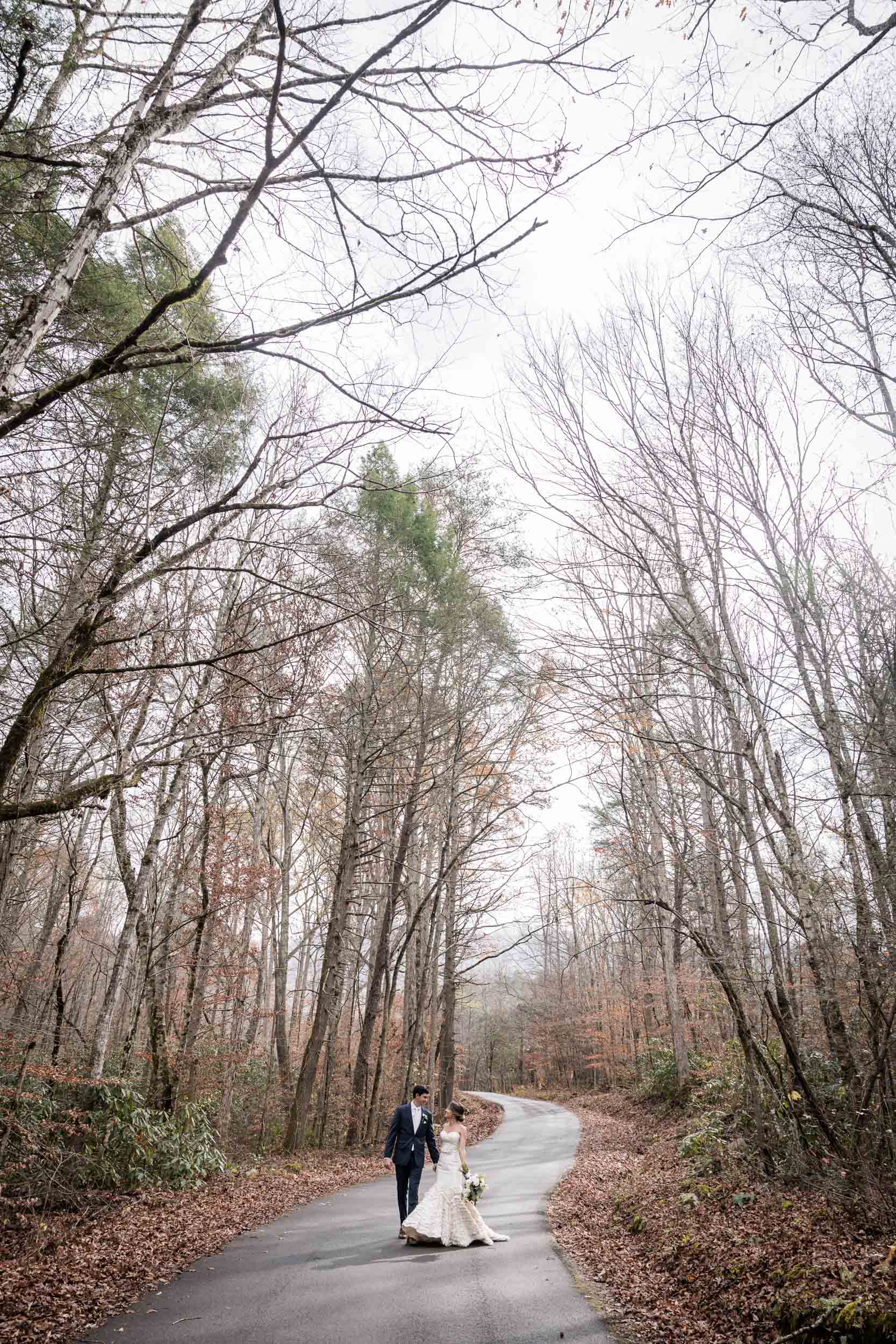 East Tennessee Fall Elopement Photography 