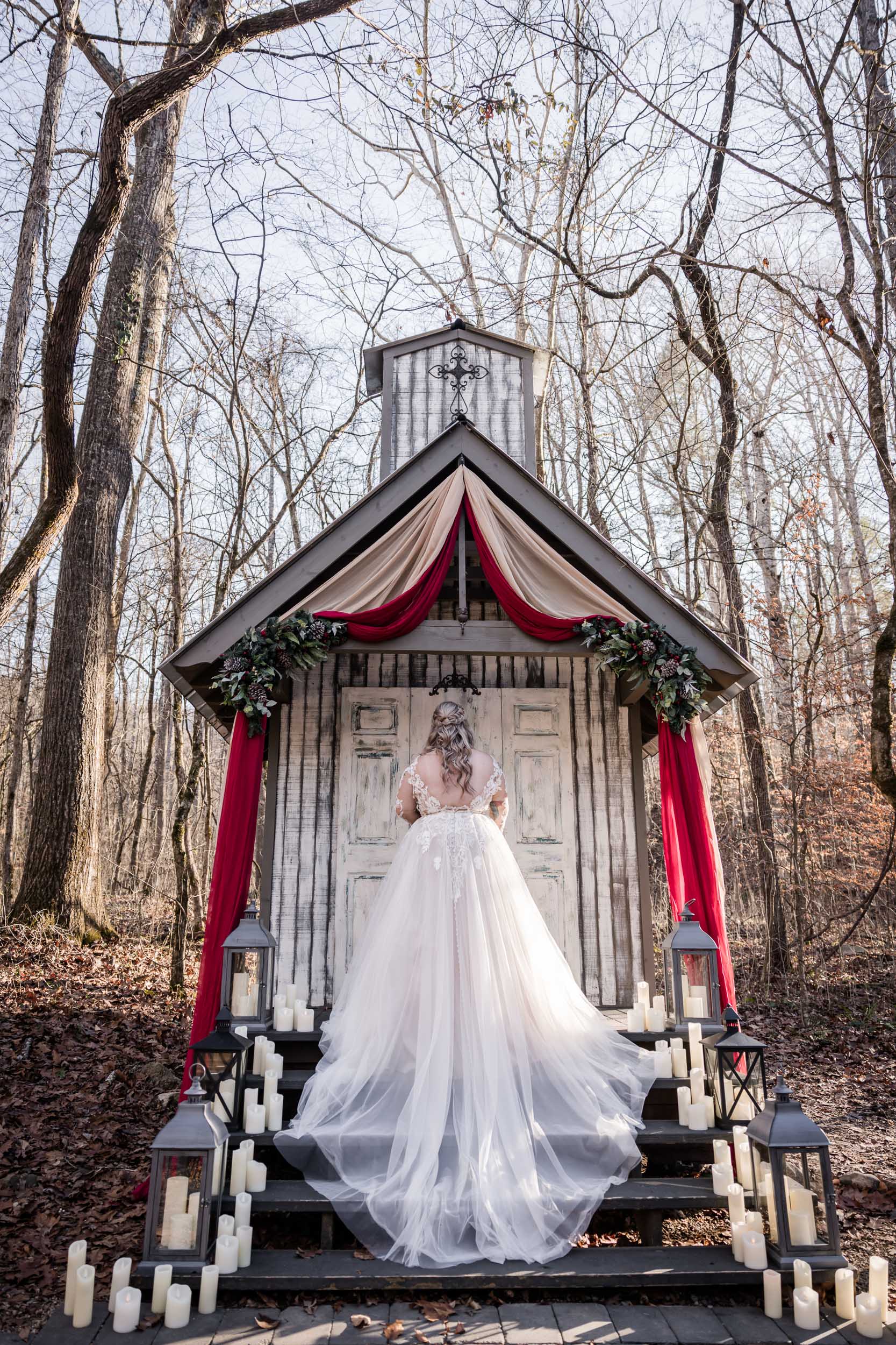 Winter Bridal Photography 