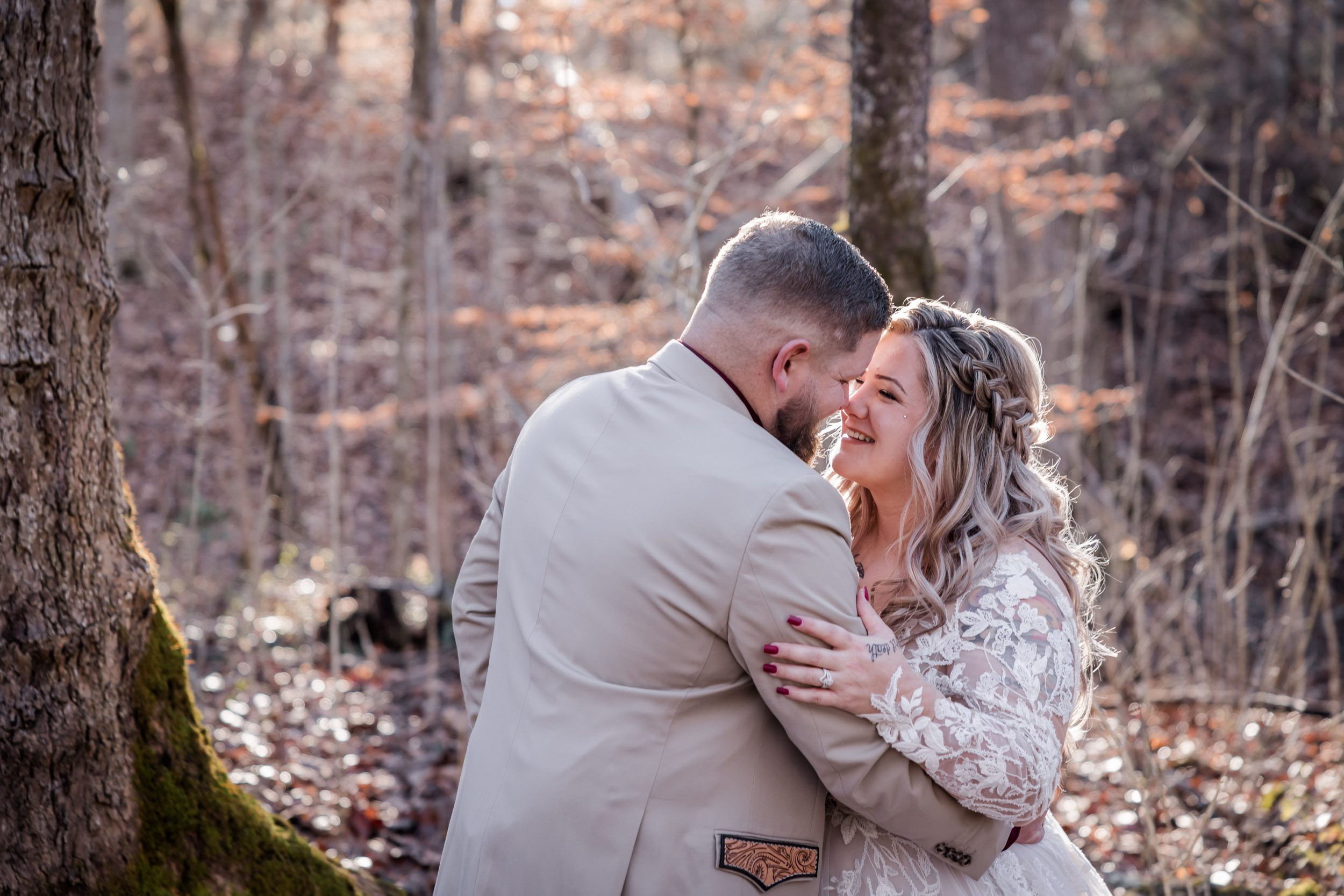 Smoky Mountain Winter Wedding 