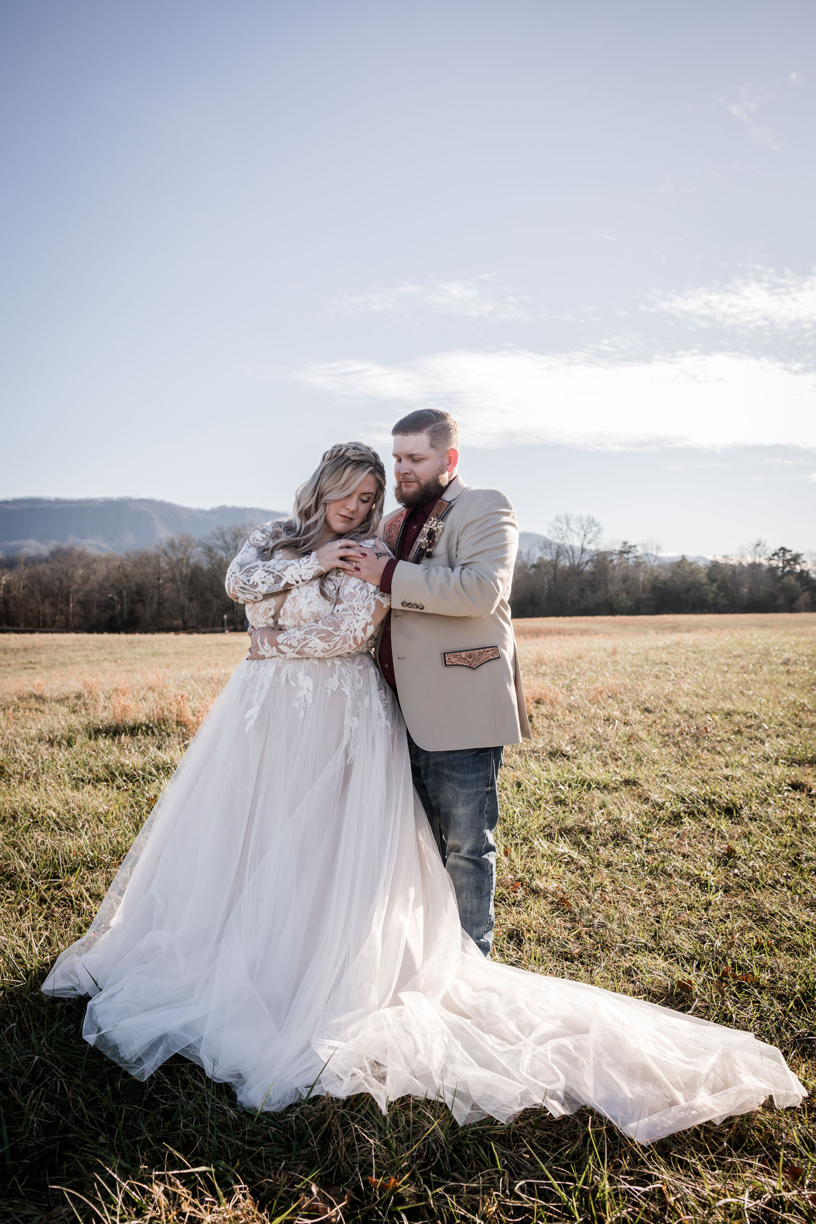 Smoky Mountain Winter Wedding Photography 