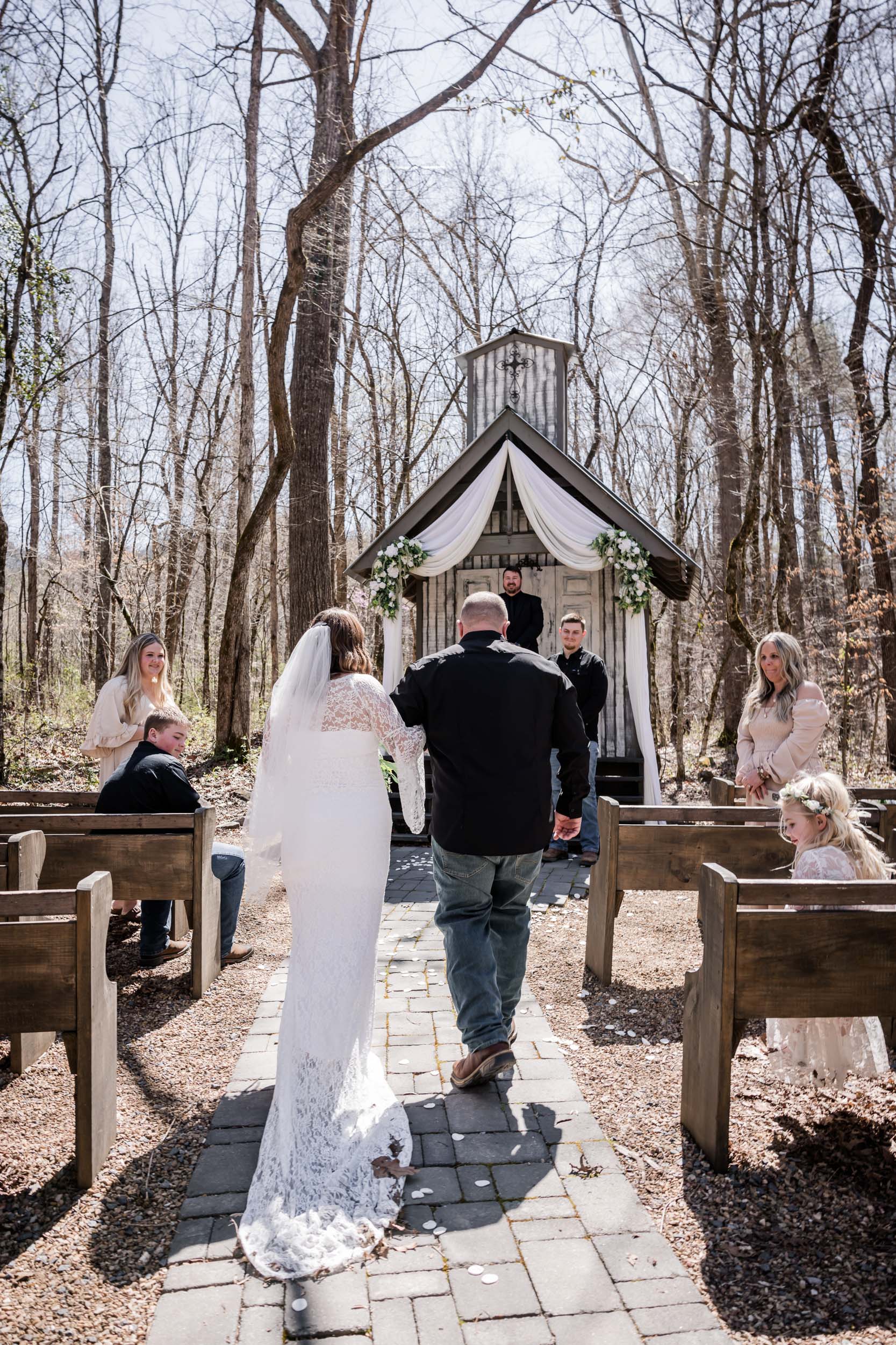 Relaxed Spring Intimate Wedding