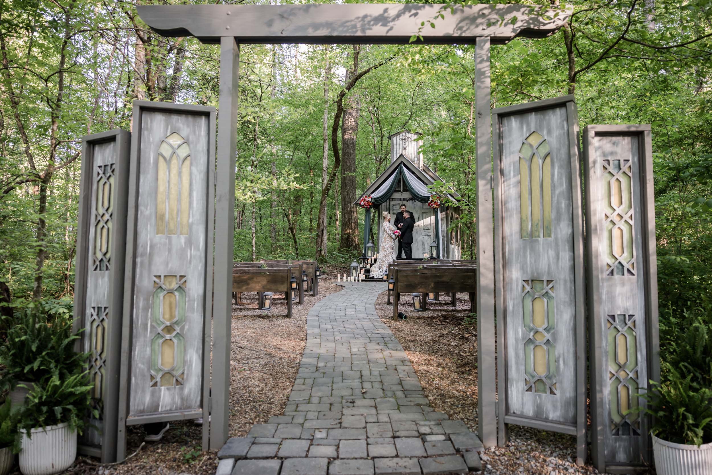 Evening Spring Elopement