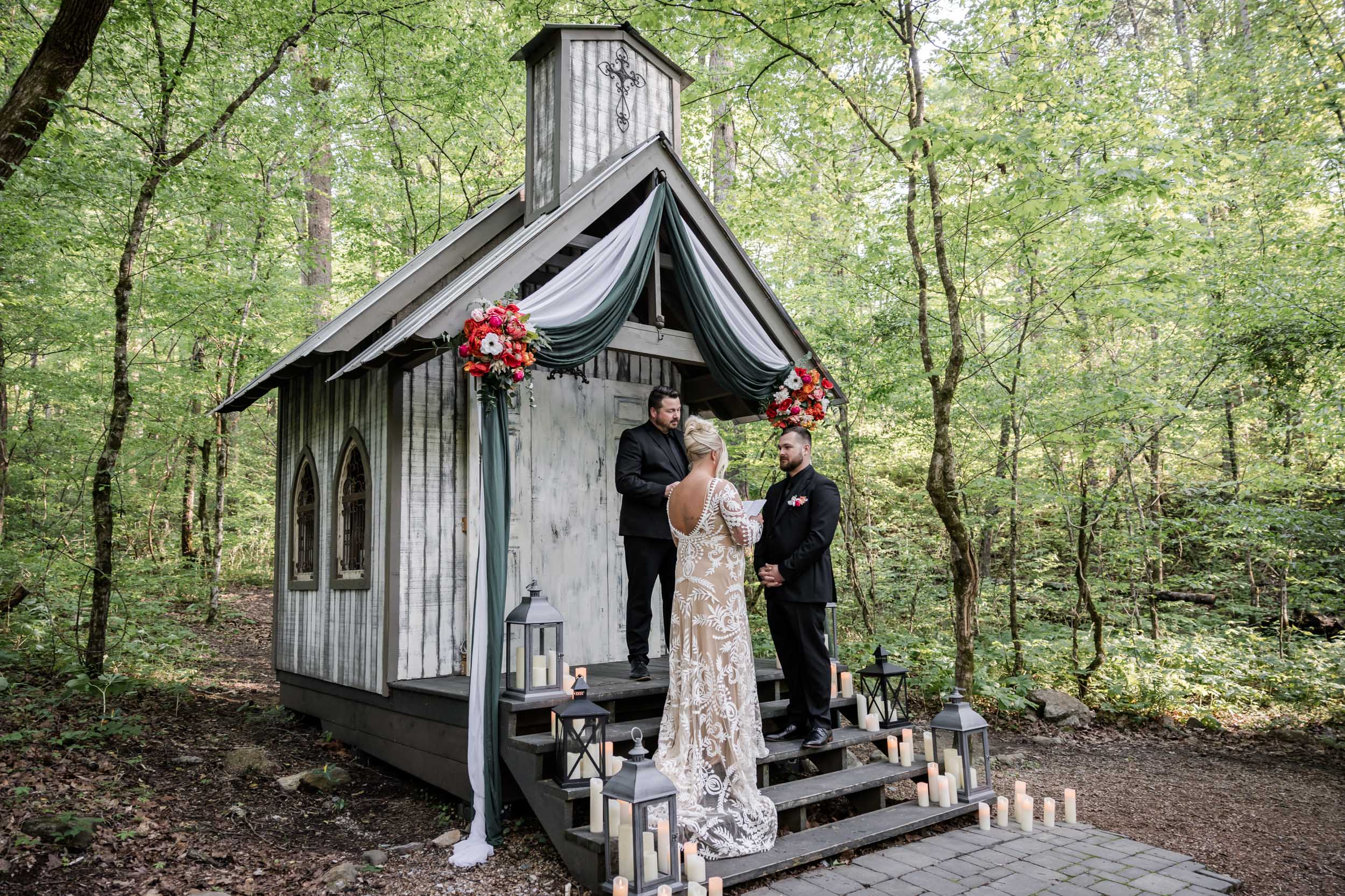 Evening Spring Elopement