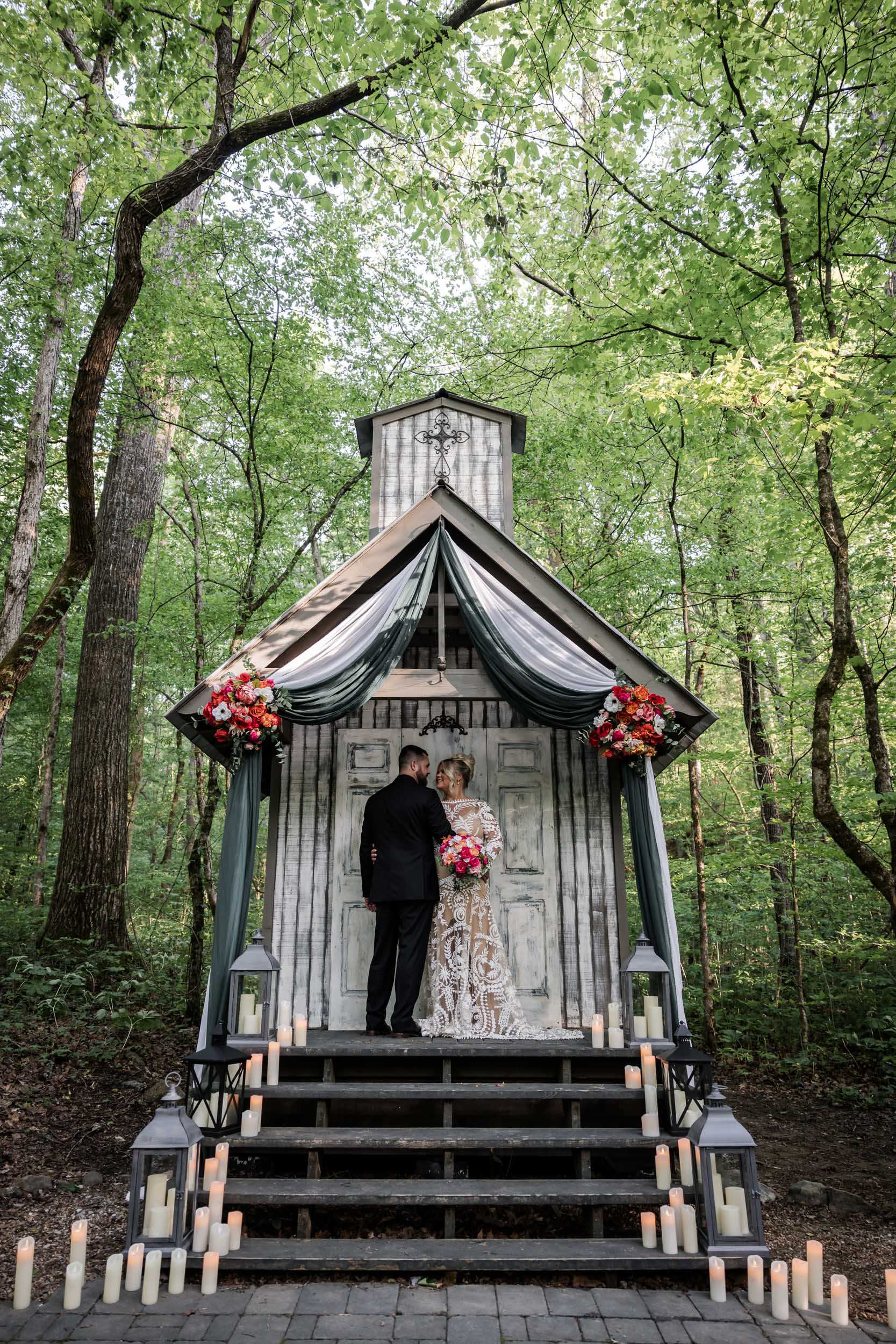 Evening Spring Elopement