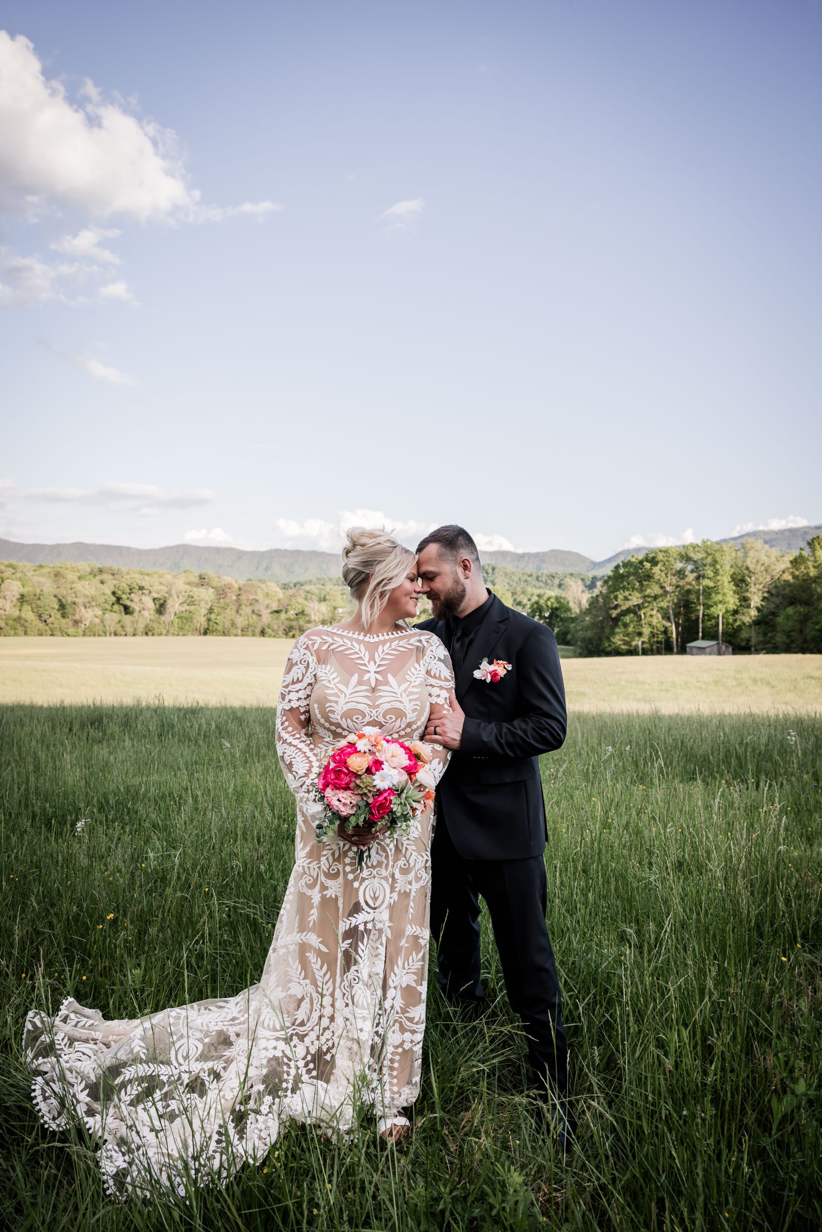 Evening Spring Elopement