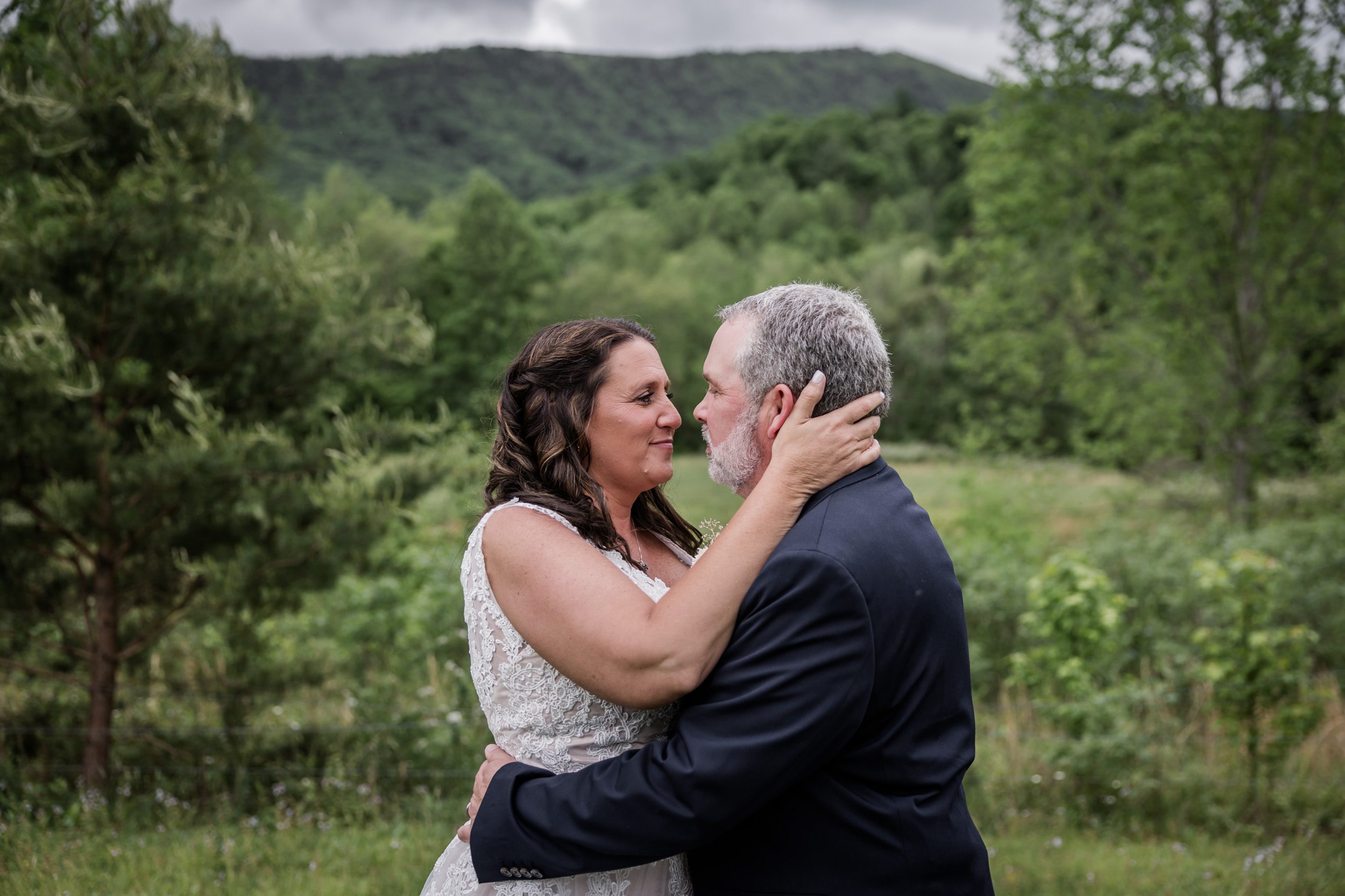 Smoky Mountain Bride and Groom