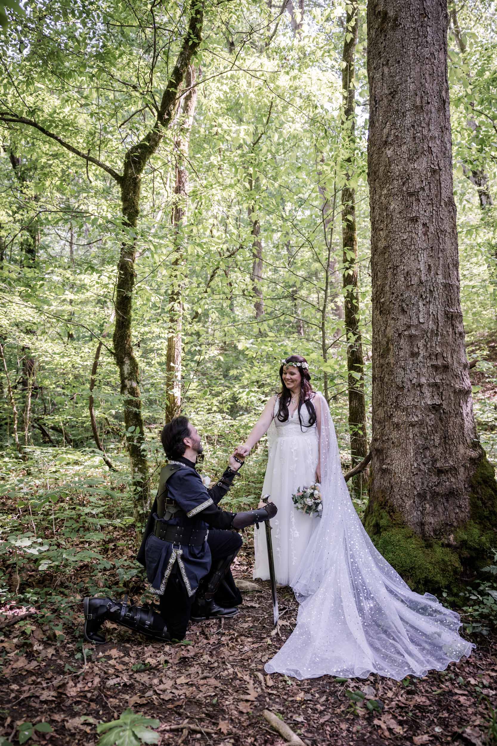 Lord of the Rings Bride and Groom 