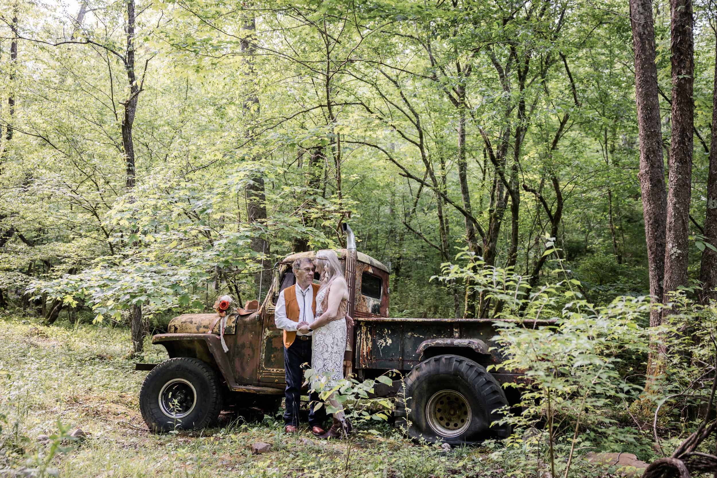 Bohemian East Tennessee Elopement 