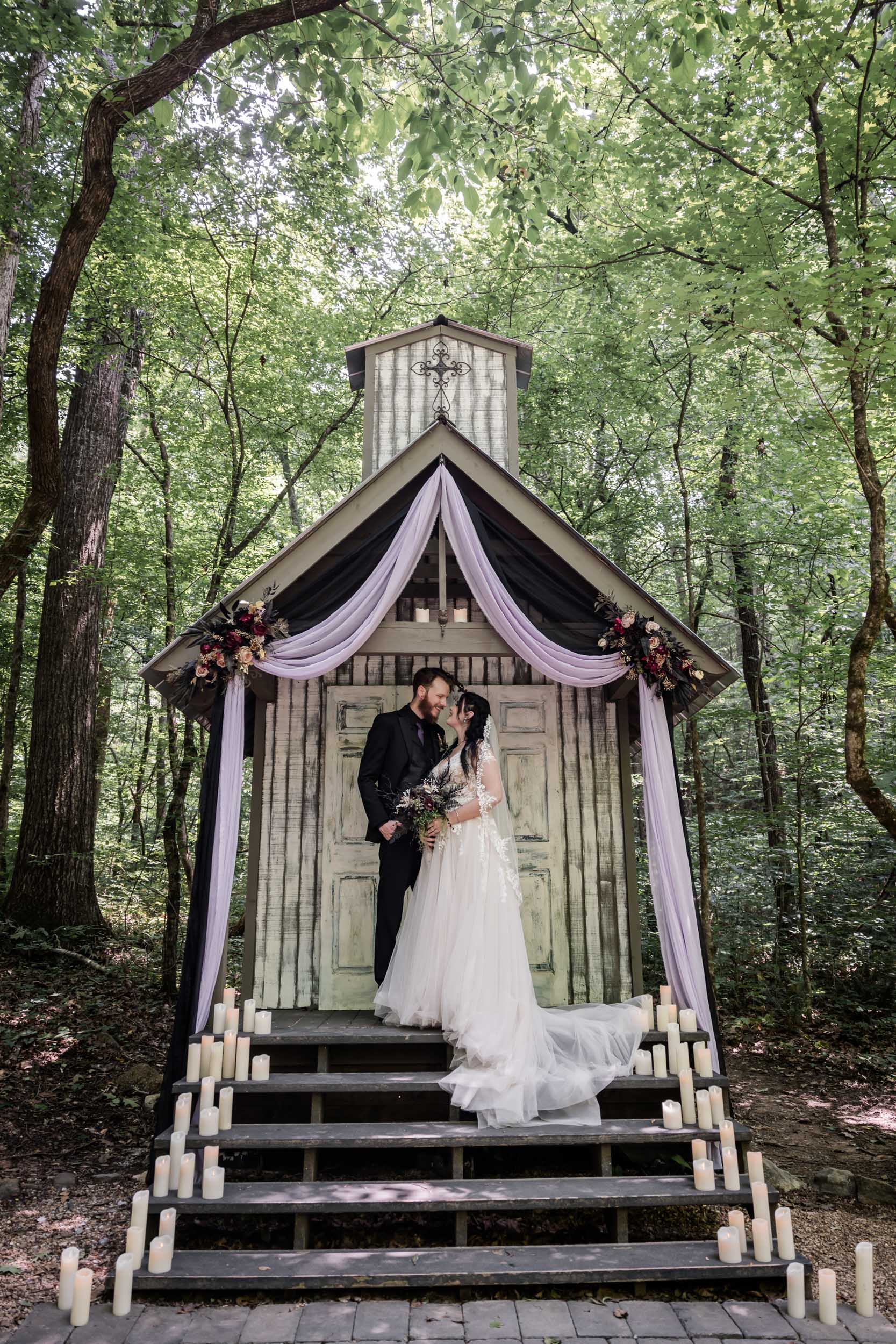Gothic Chic Micro Wedding