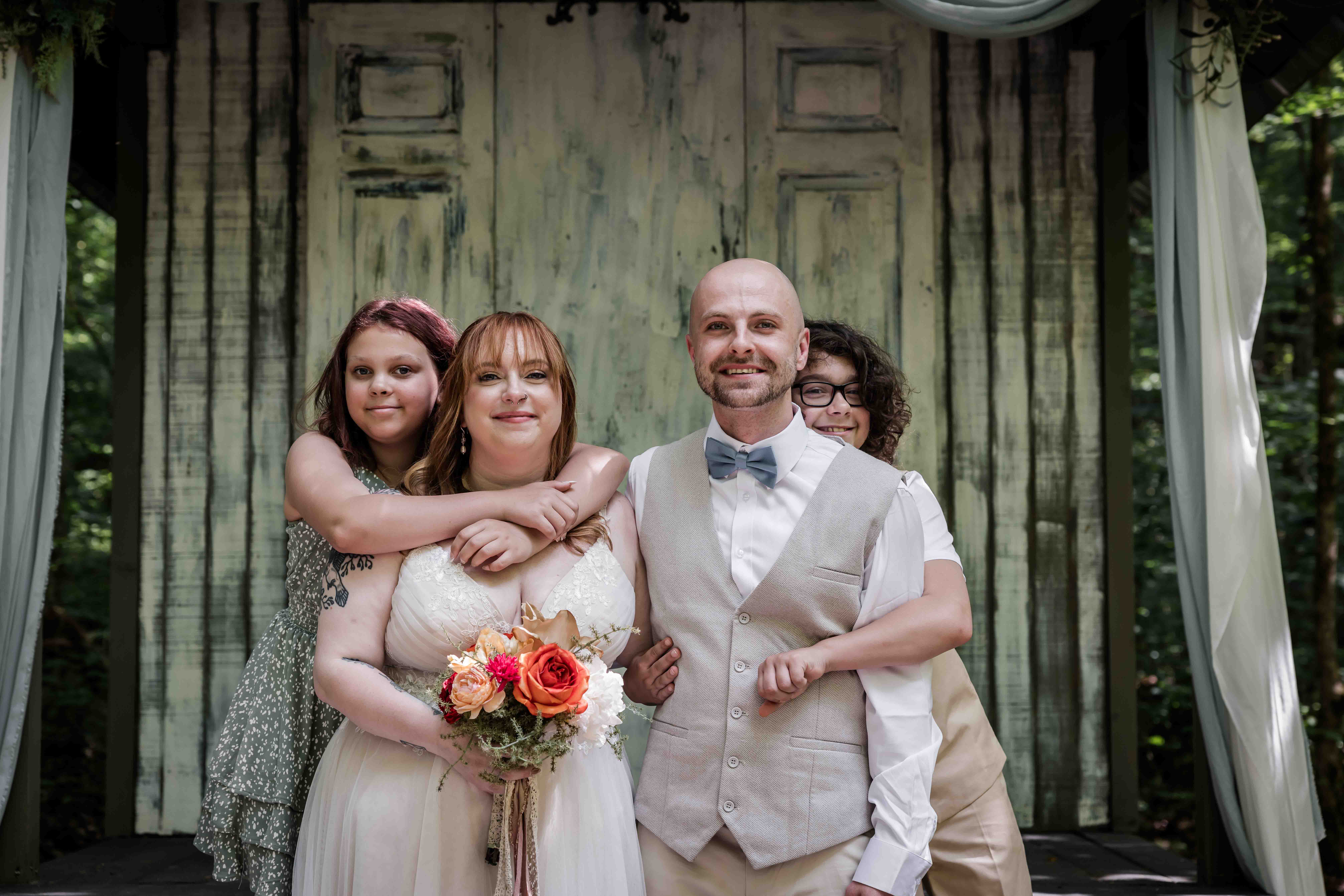 Simple Forest Micro Wedding 