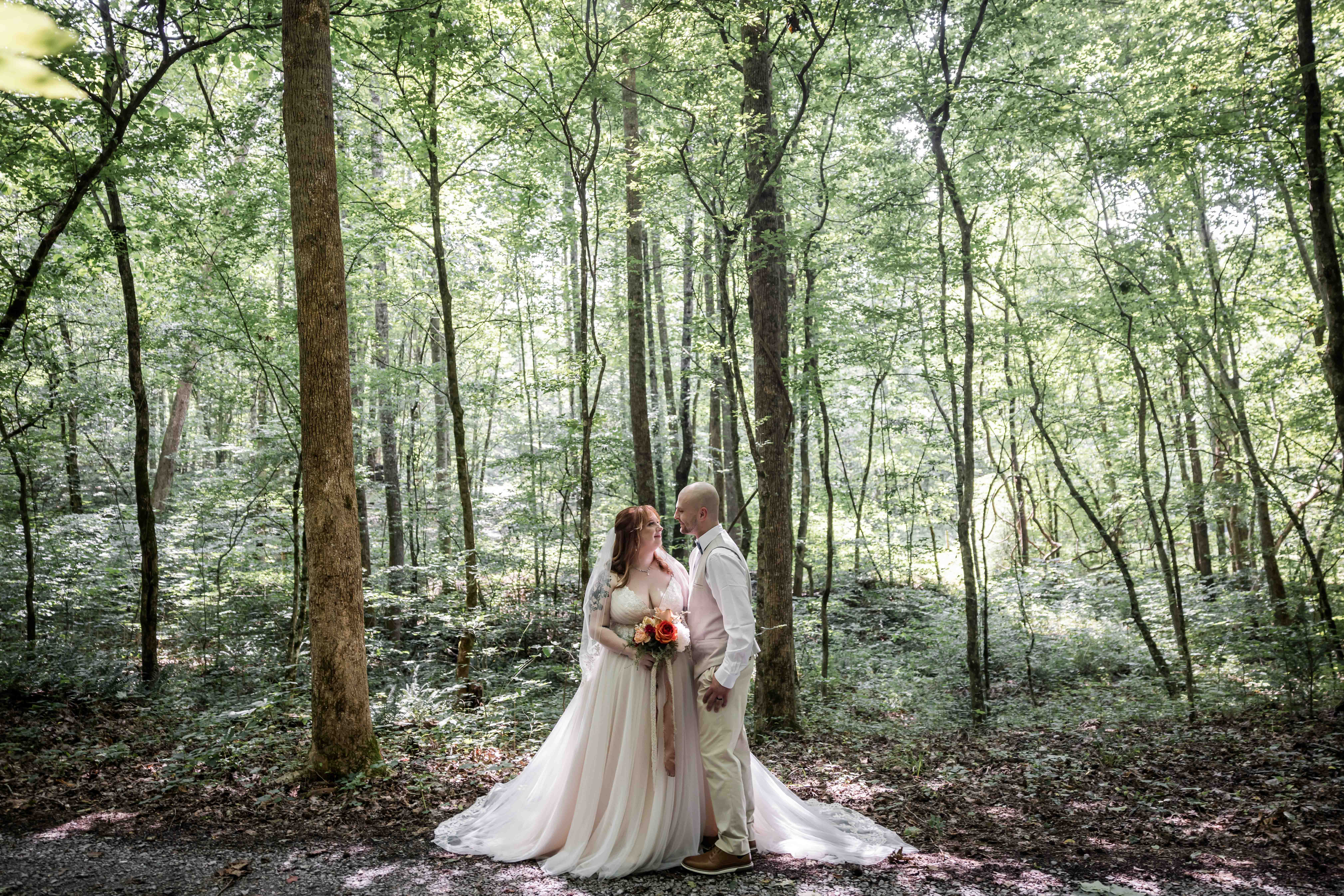 Simple Forest Micro Wedding 