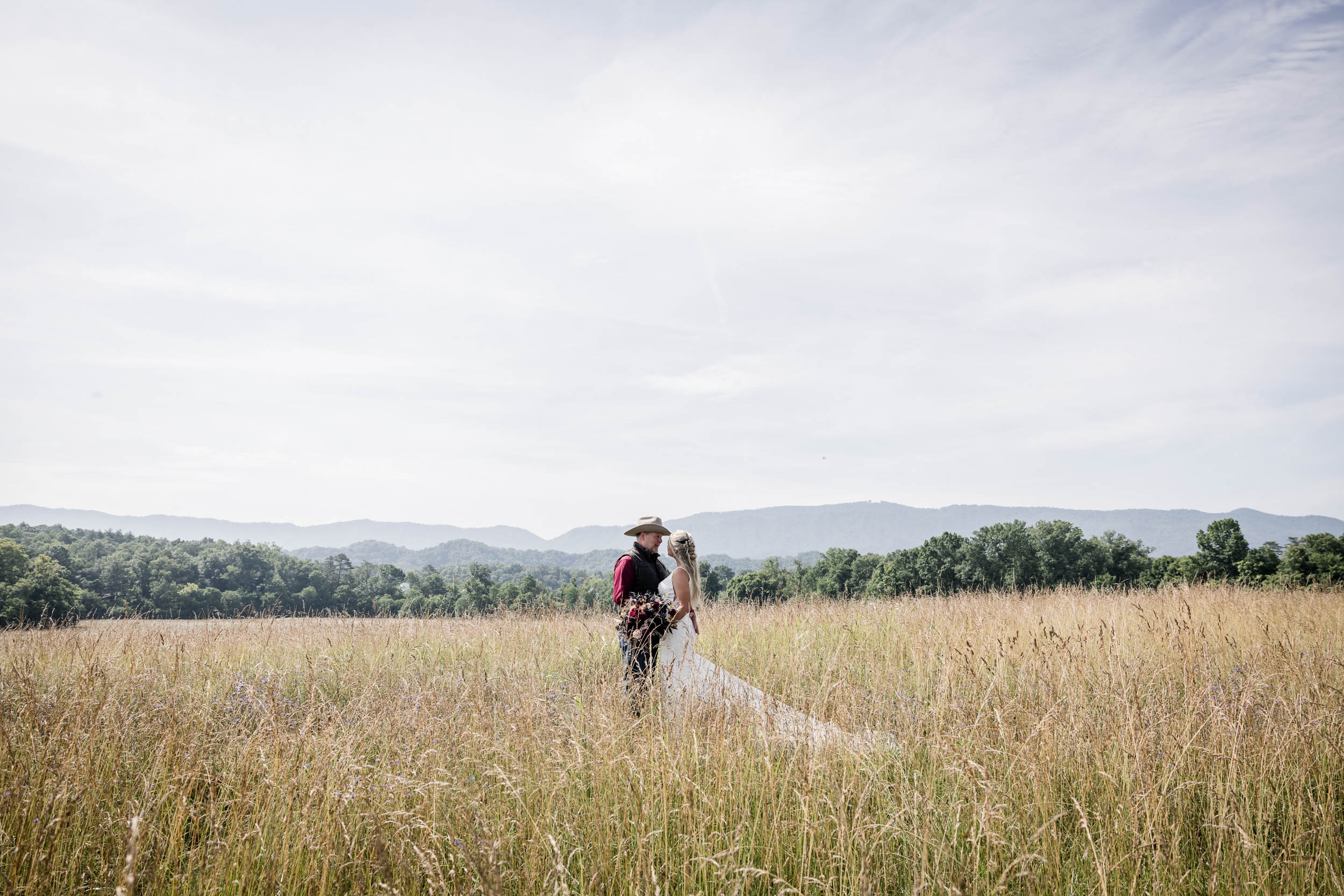 Dark Country Elopement 