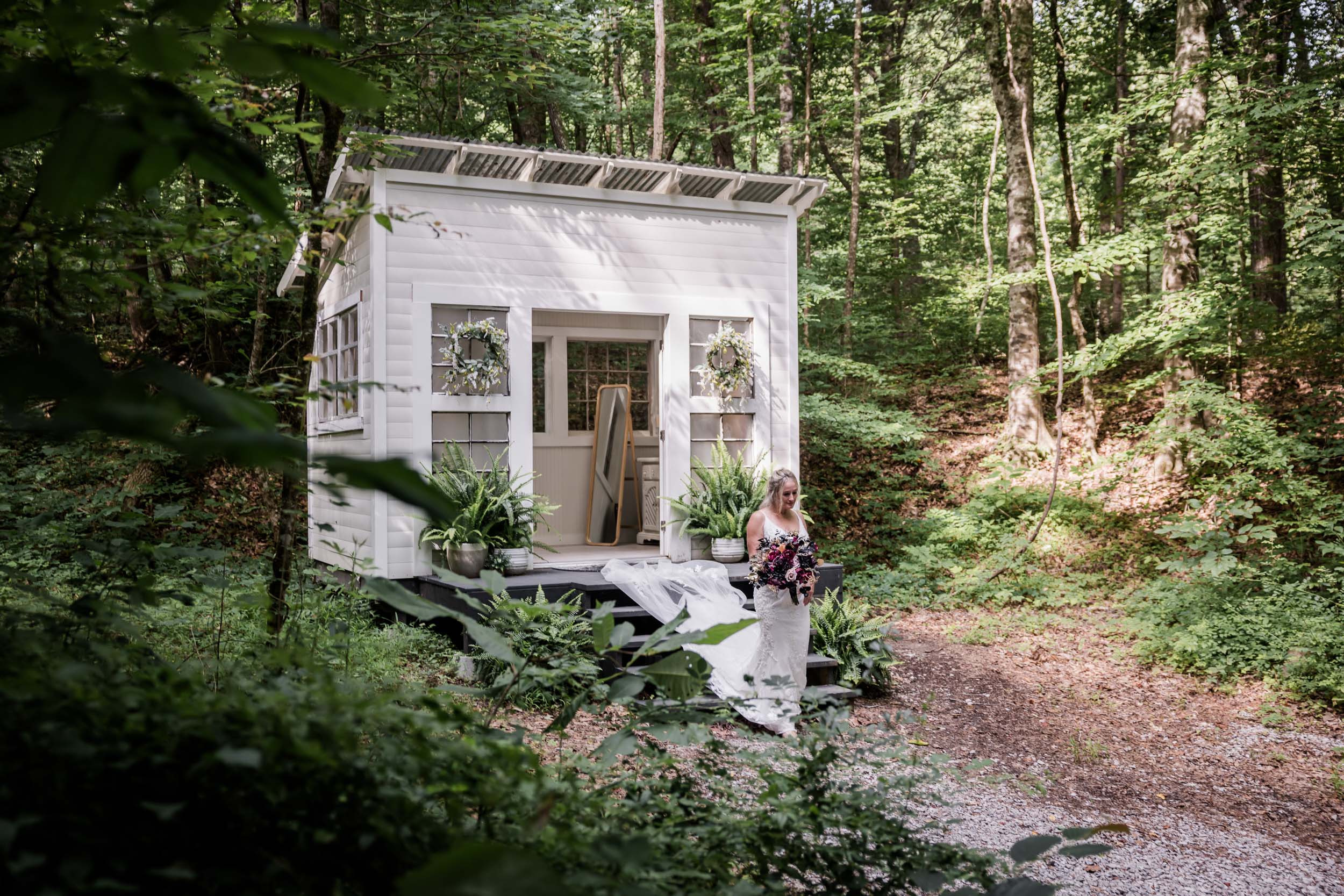 Dark Country Elopement 