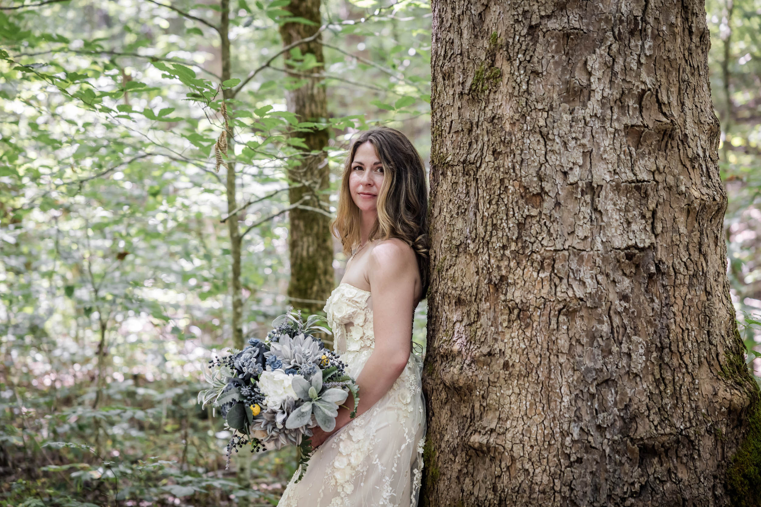 Smoky Mountain Bridal Photography 
