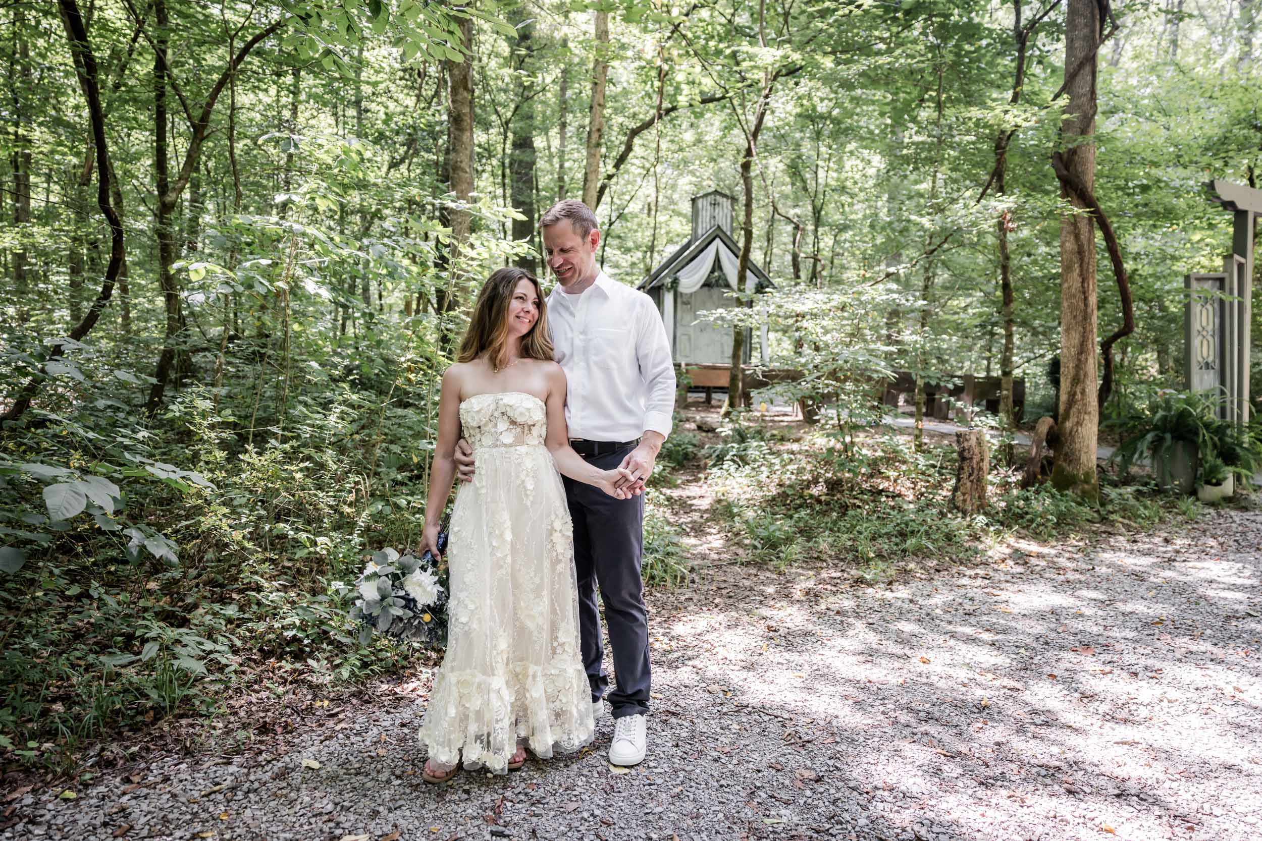 East Tennessee Forest Elopement 