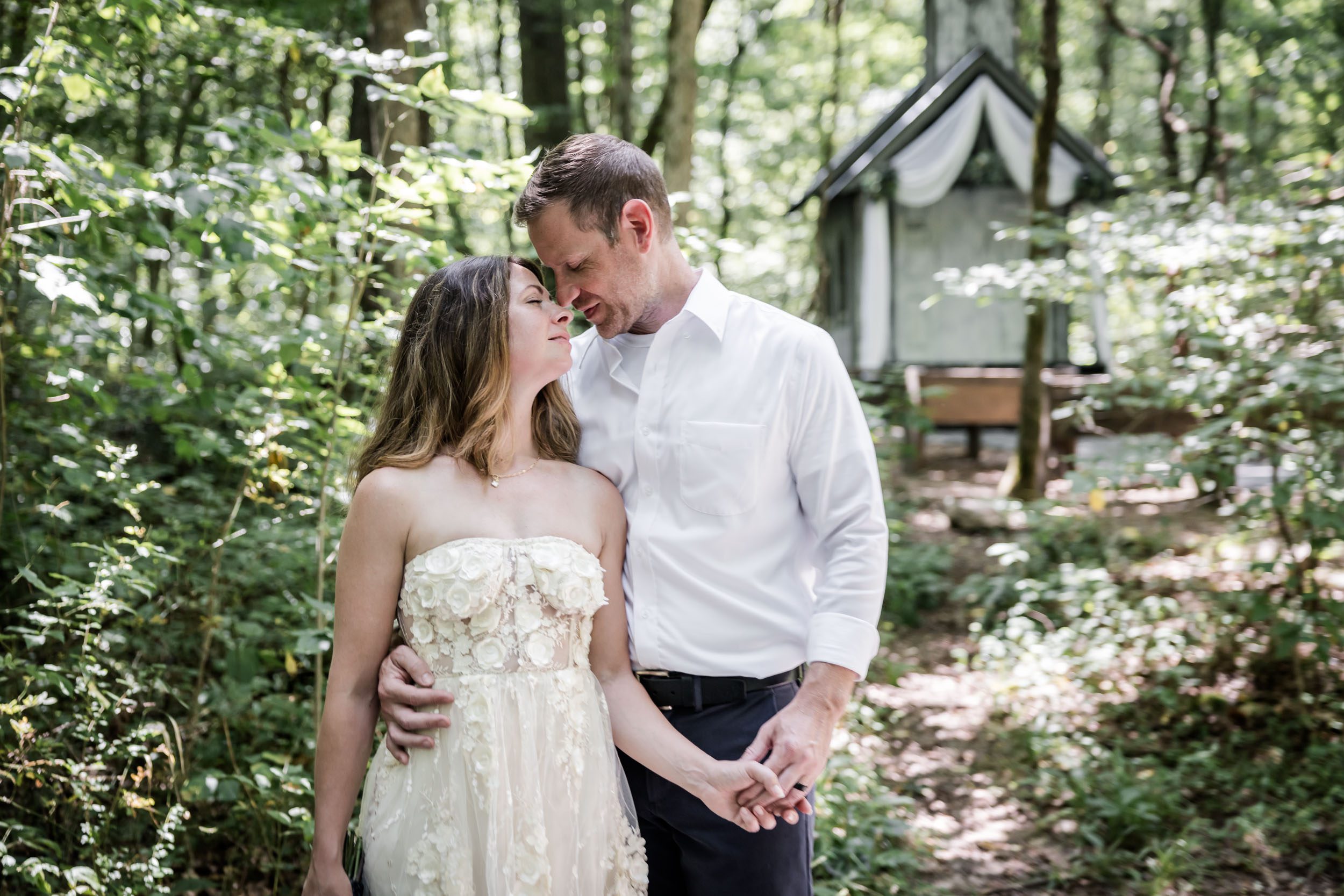 East Tennessee Forest Elopement 