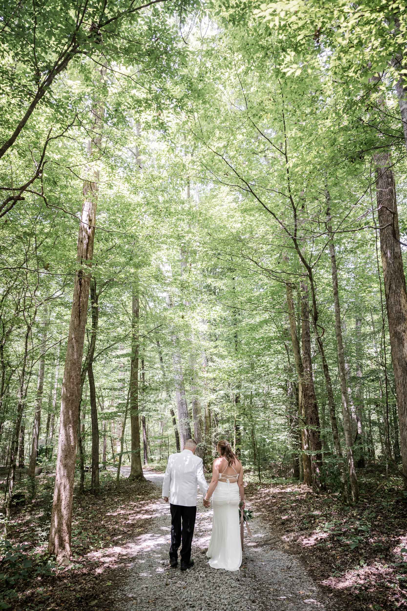 East Tennessee Forest Wedding 