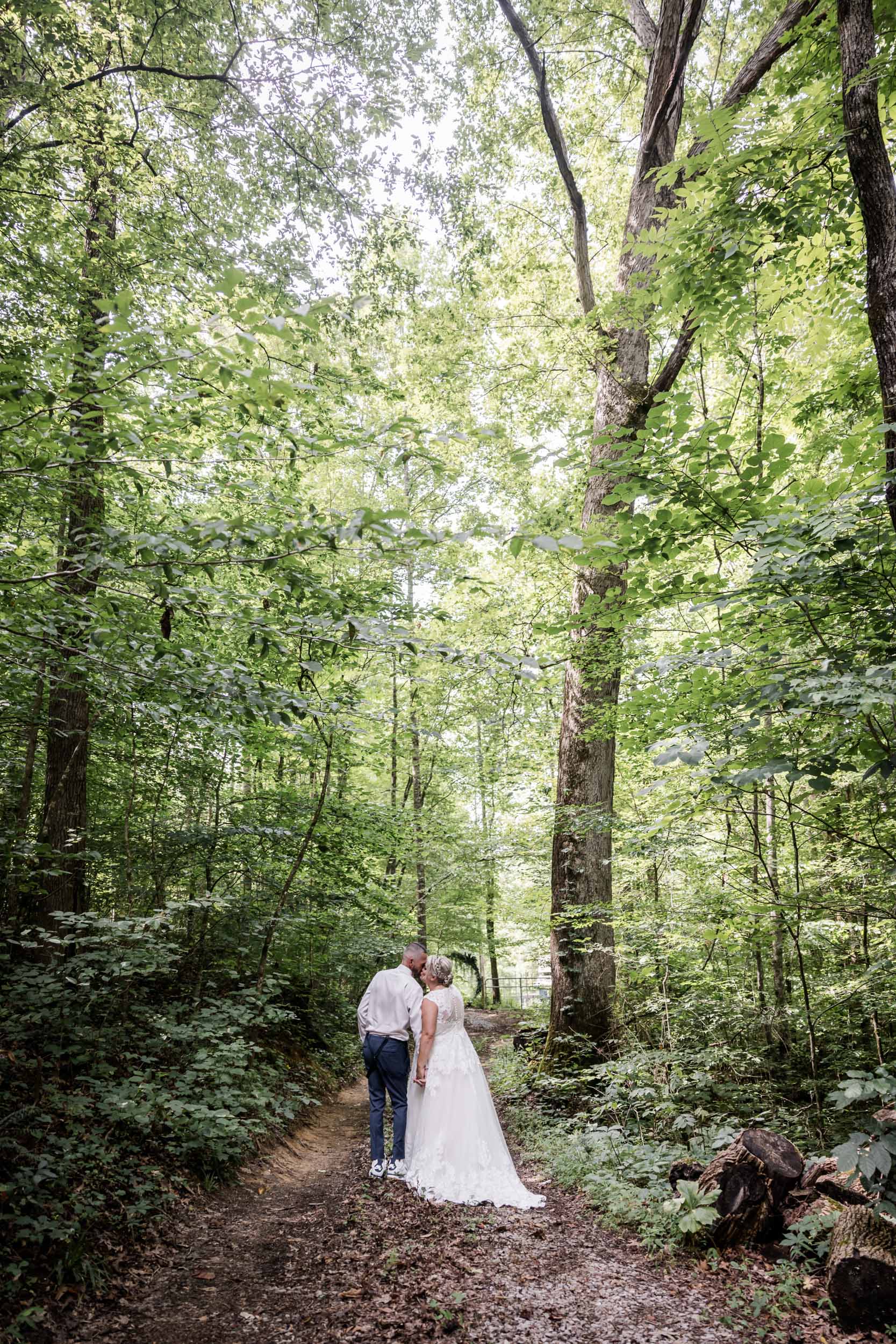 Simple Tiny Forest Wedding in the Smokies