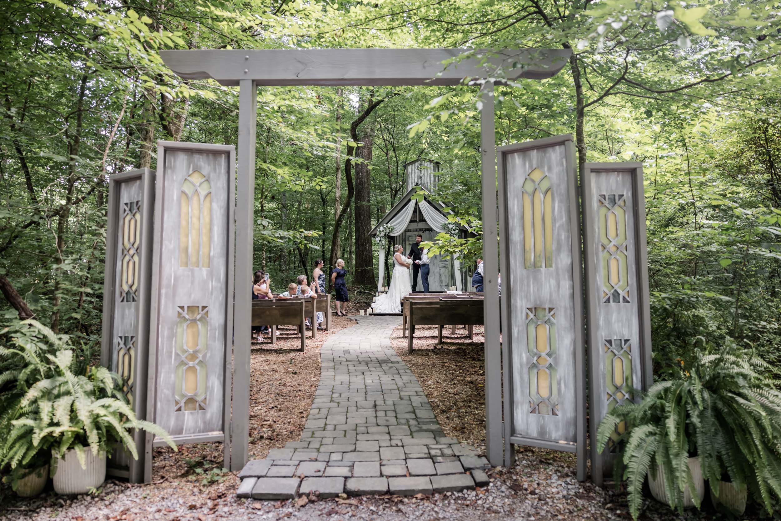 Simple Tiny Forest Wedding 