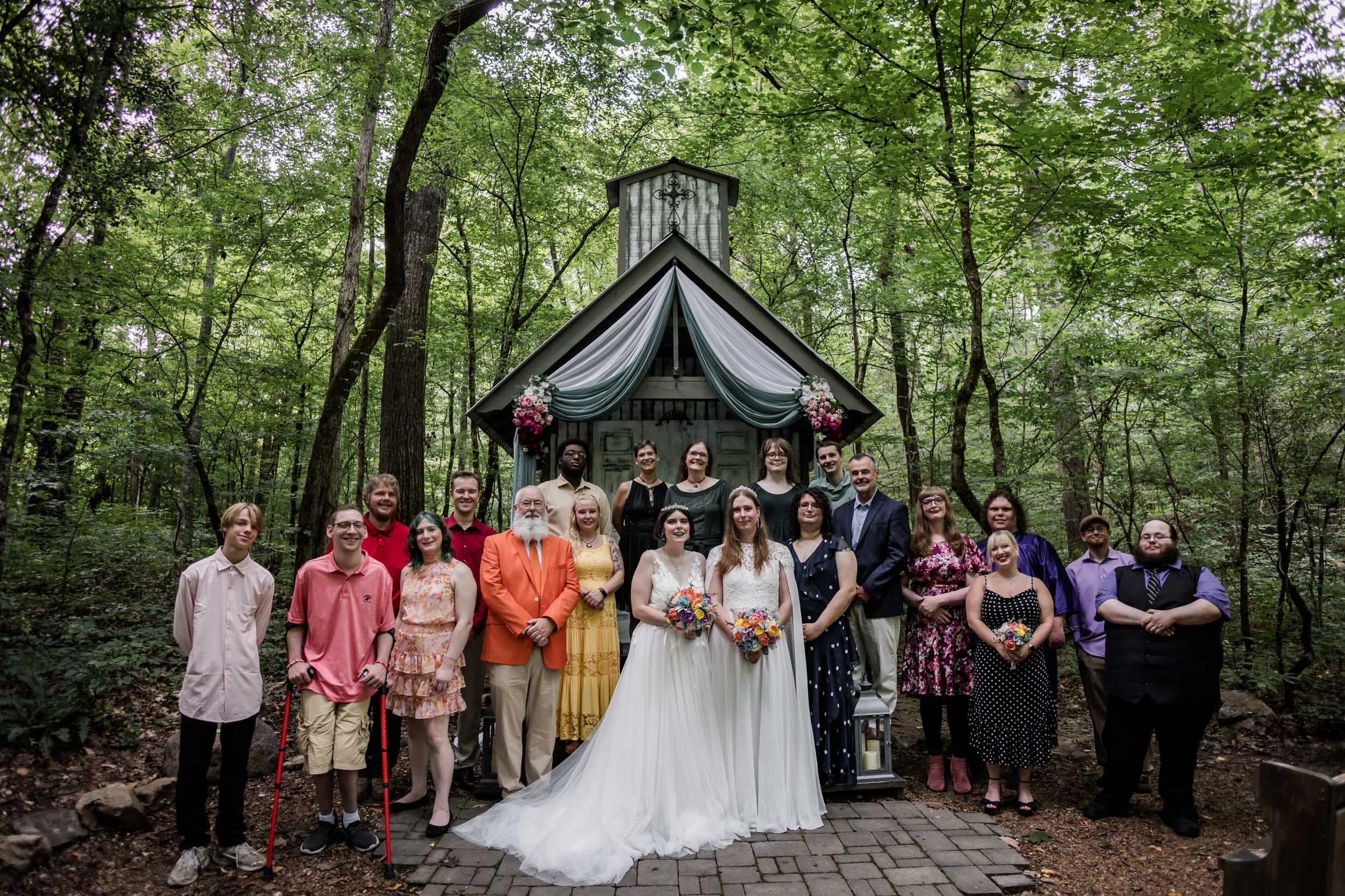 Colorful Micro Wedding 